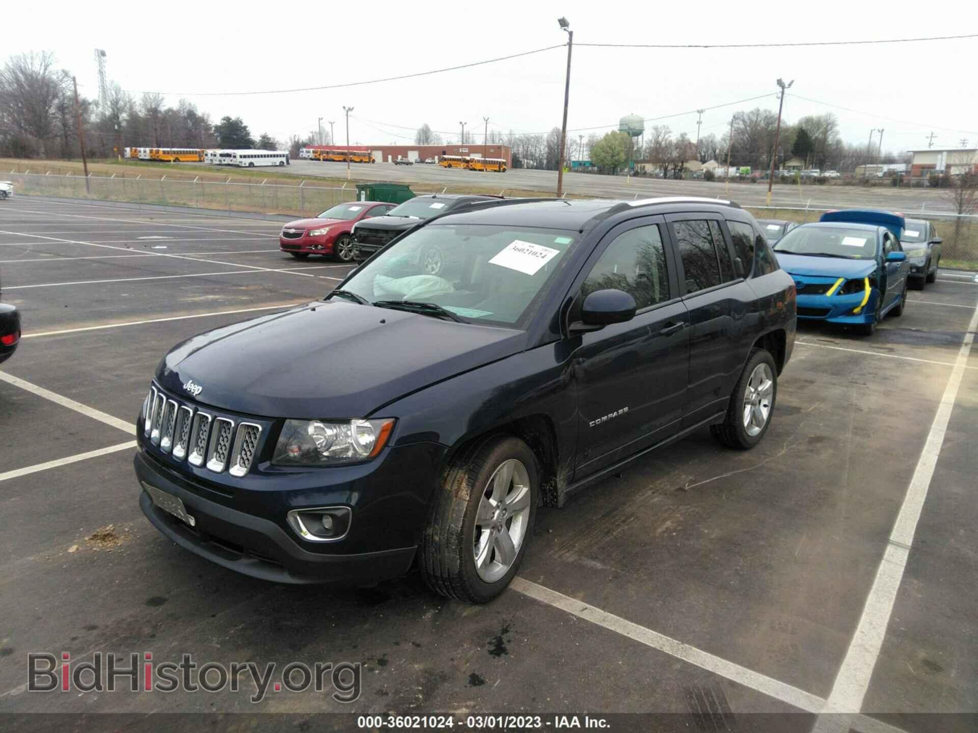 2015 JEEP COMPASS - VIN: 1C4NJDEB2FD376897 - Фото 2