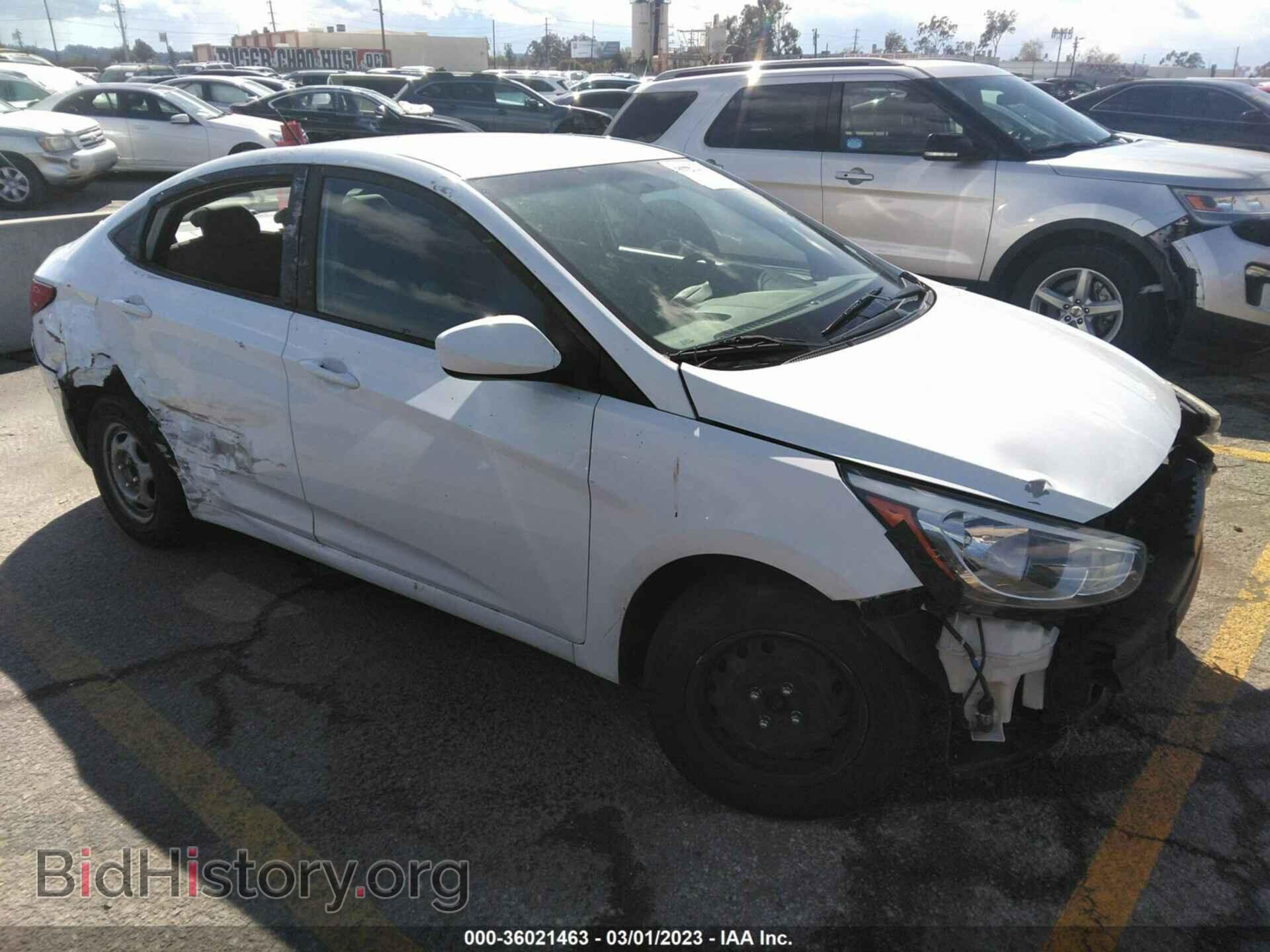 Photo KMHCT4AE3HU274010 - HYUNDAI ACCENT 2017