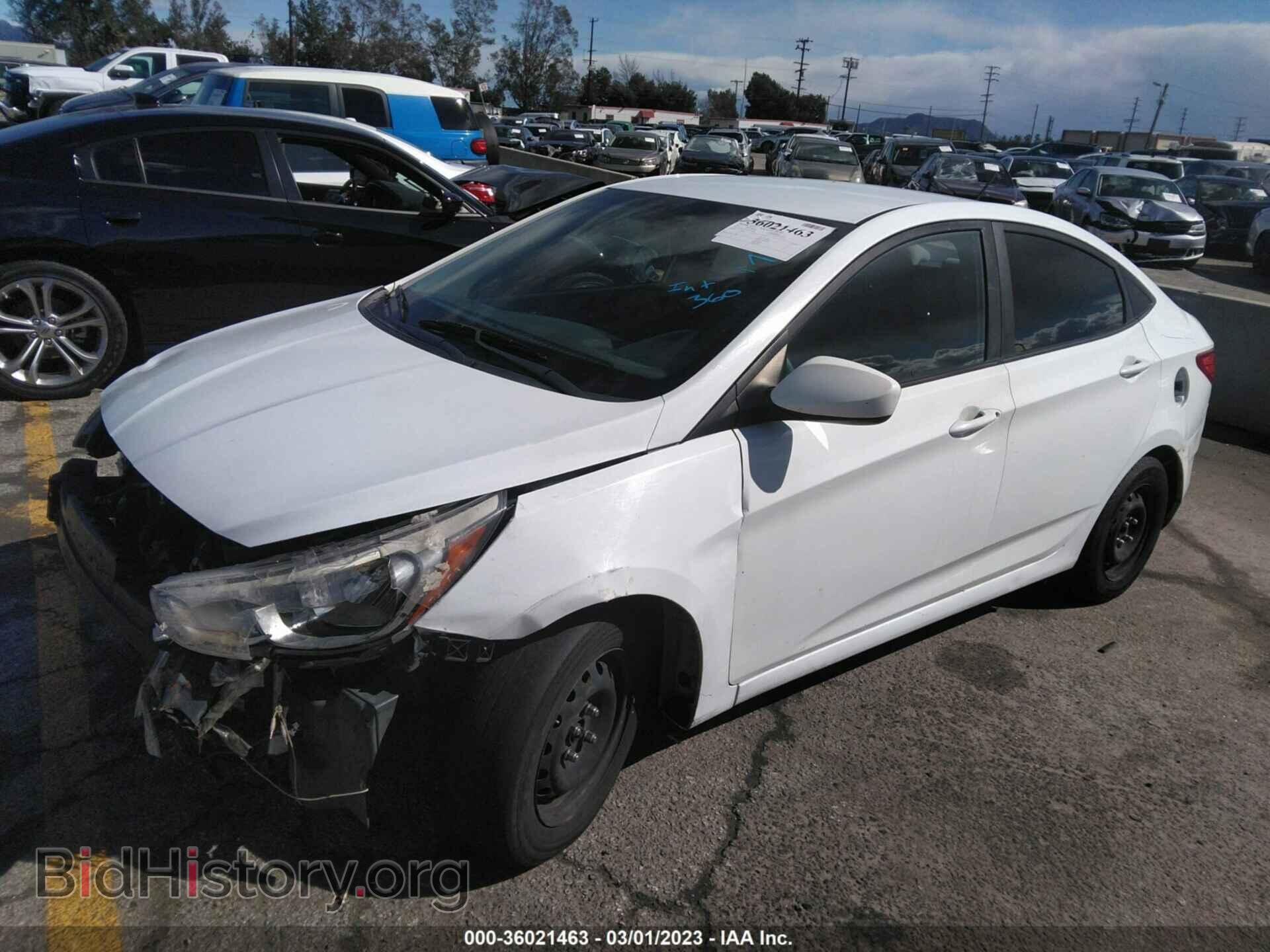 2017 HYUNDAI ACCENT - VIN: KMHCT4AE3HU274010 - Фото 2