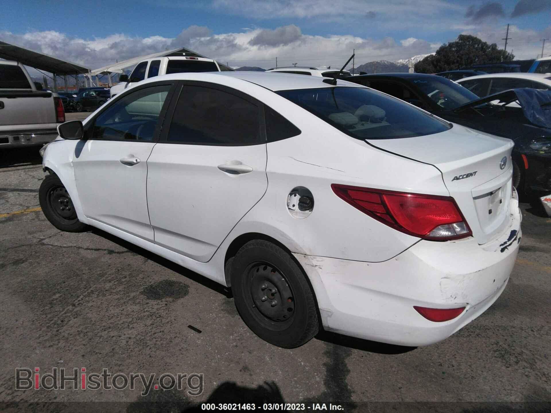 2017 HYUNDAI ACCENT - VIN: KMHCT4AE3HU274010 - Фото 3