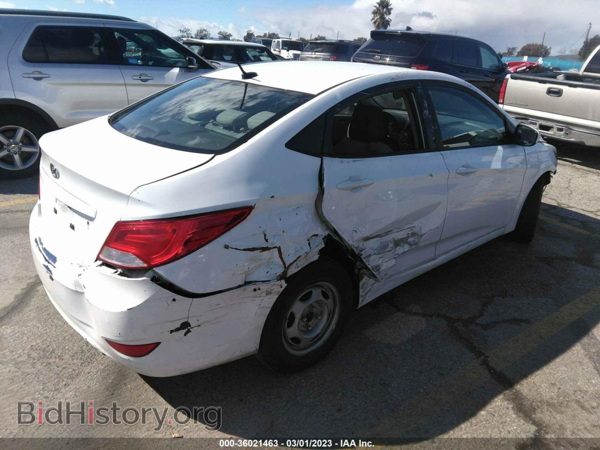 2017 HYUNDAI ACCENT - VIN: KMHCT4AE3HU274010 - Фото 4