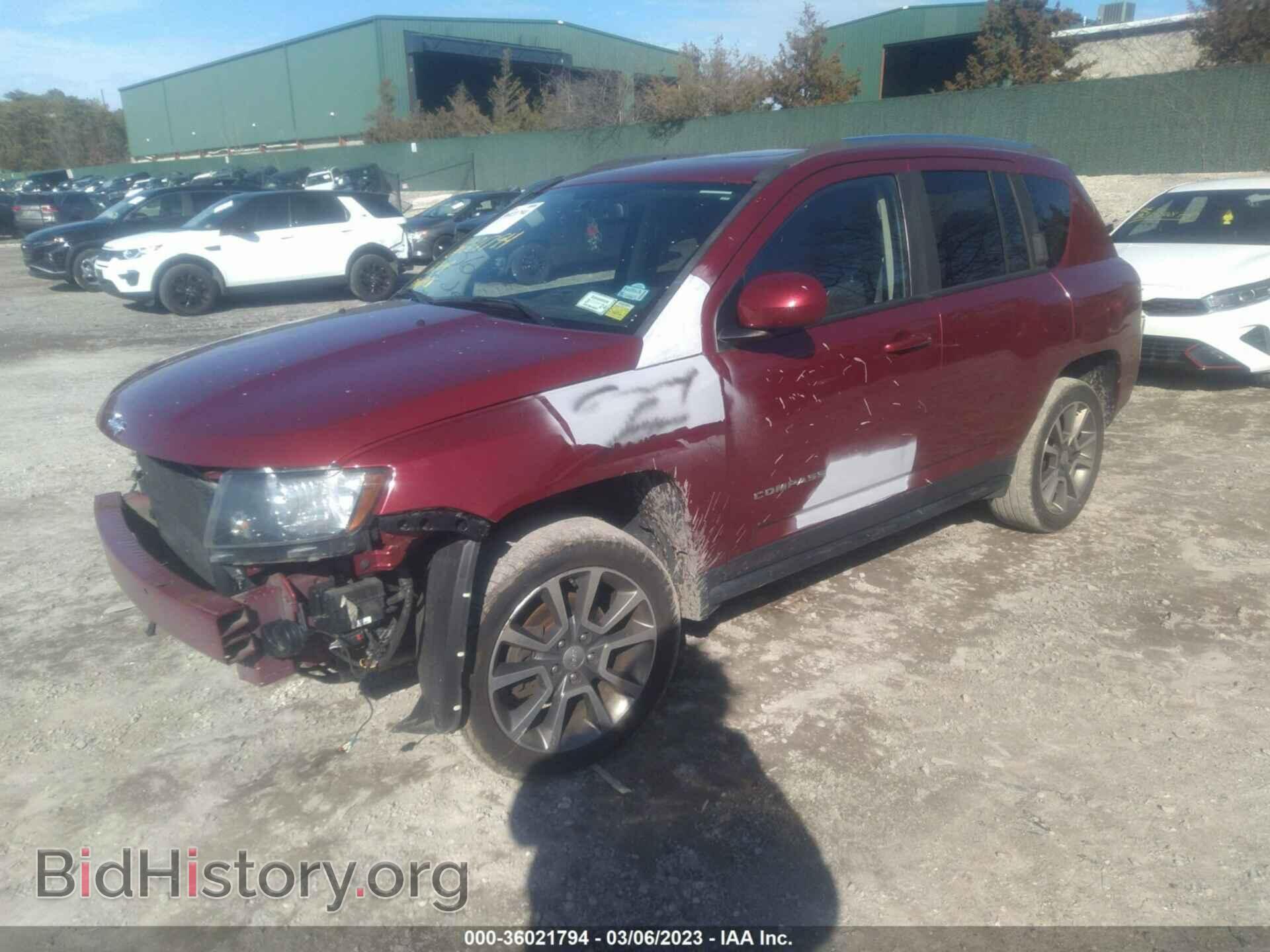 2016 JEEP COMPASS - VIN: 1C4NJDEB7GD802486 - Photo 2