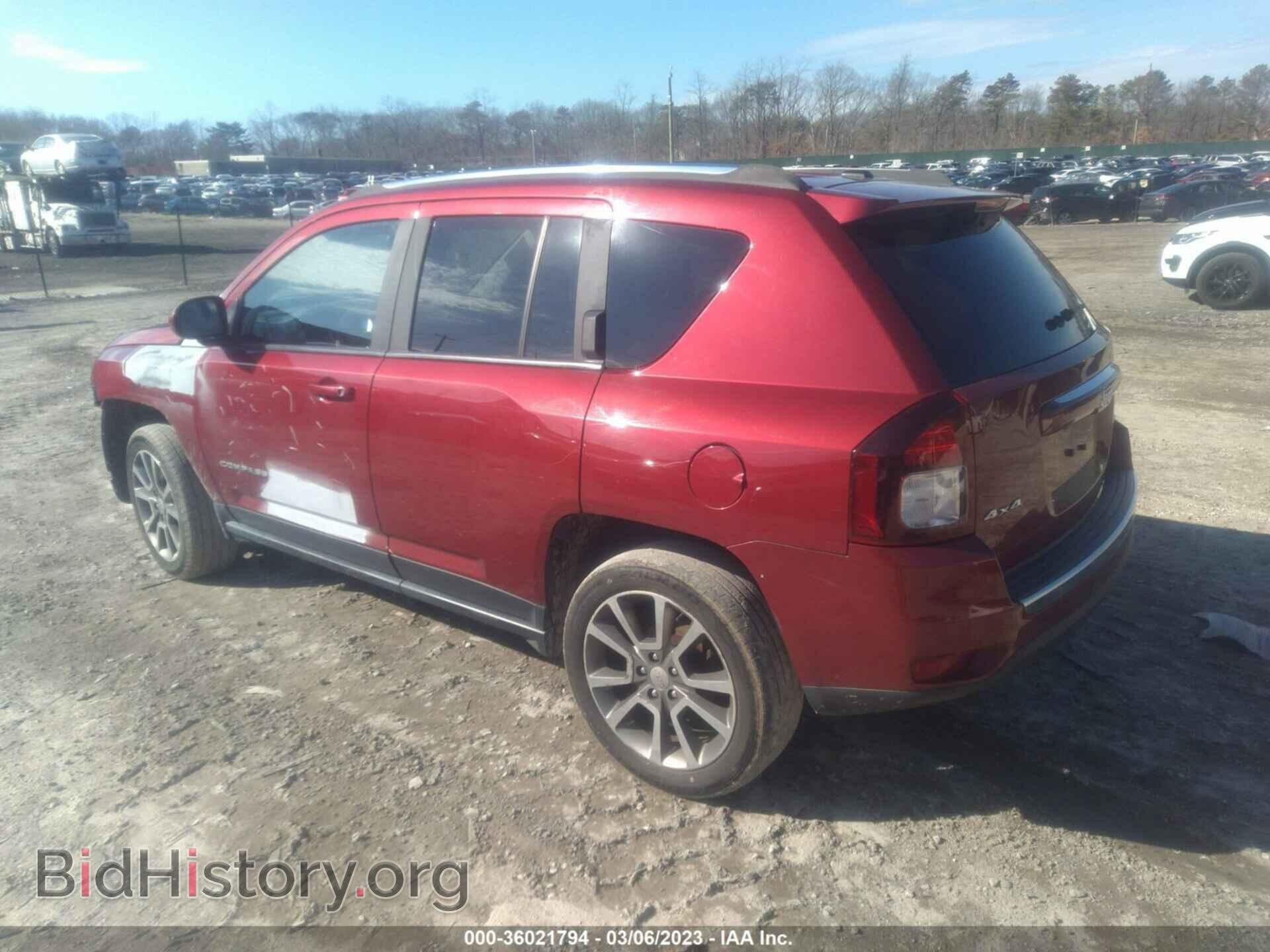 2016 JEEP COMPASS - VIN: 1C4NJDEB7GD802486 - Photo 3