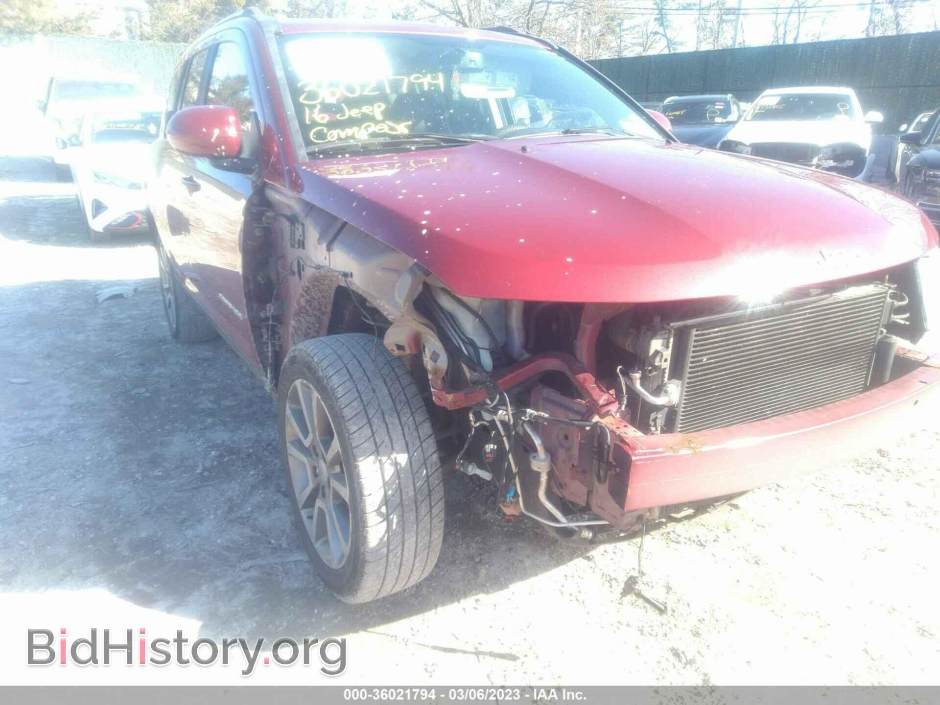 2016 JEEP COMPASS - VIN: 1C4NJDEB7GD802486 - Photo 6