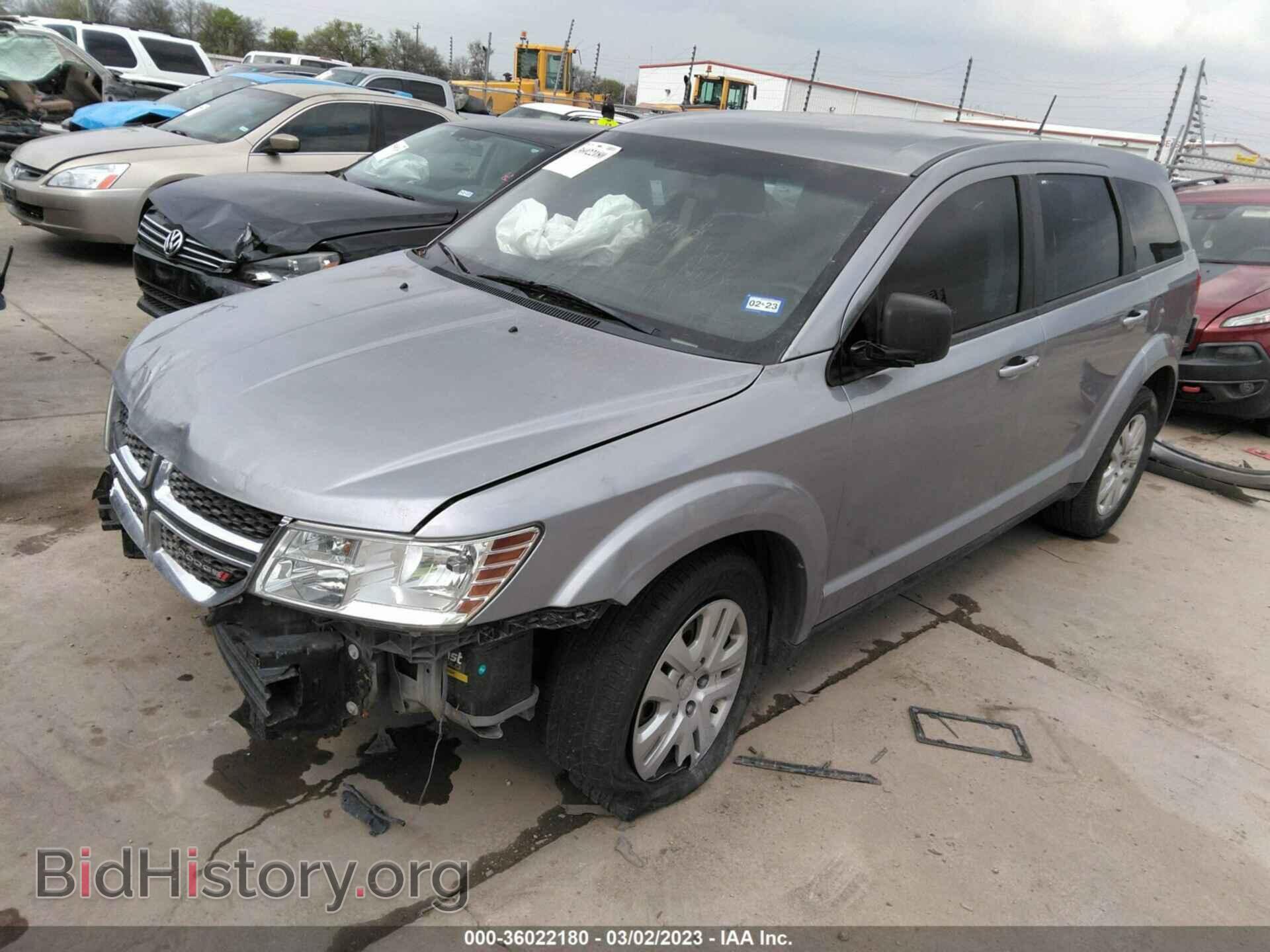 2015 DODGE JOURNEY - VIN: 3C4PDCAB9FT747404 - Фото 2