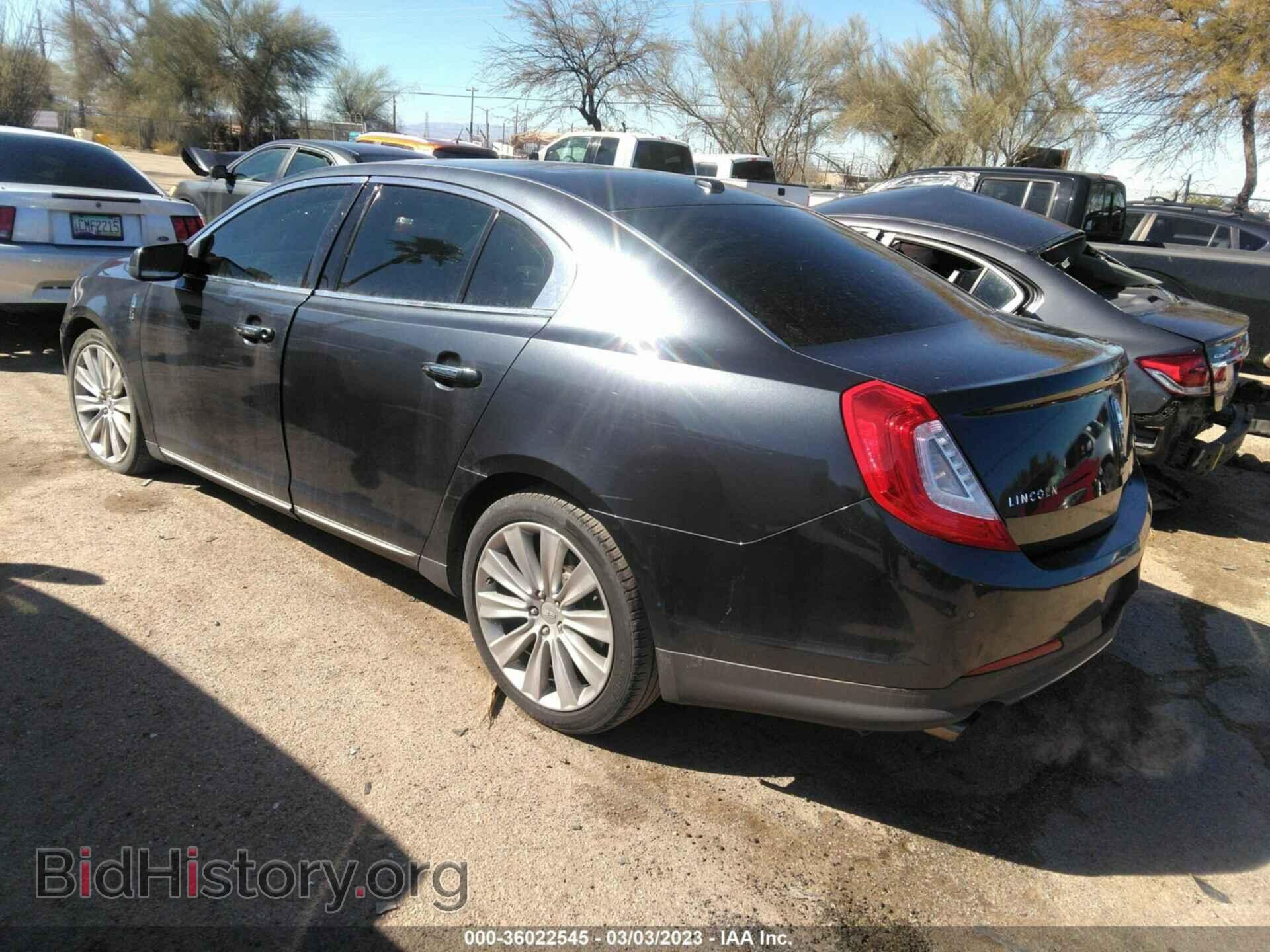 2014 LINCOLN MKS - VIN: 1LNHL9FT7EG610228 - Фото 3