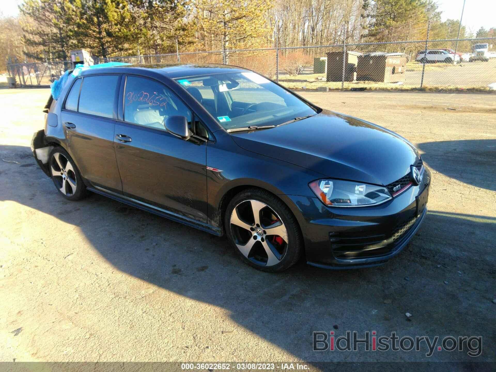 Photo 3VW4T7AUXFM059756 - VOLKSWAGEN GOLF GTI 2015