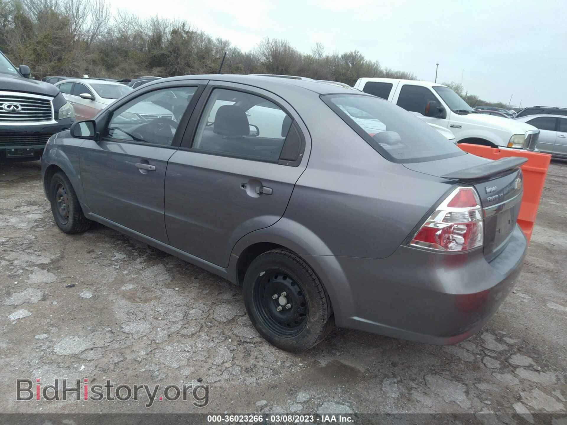 2009 CHEVROLET AVEO - VIN: KL1TD56E99B659883 - Фото 3