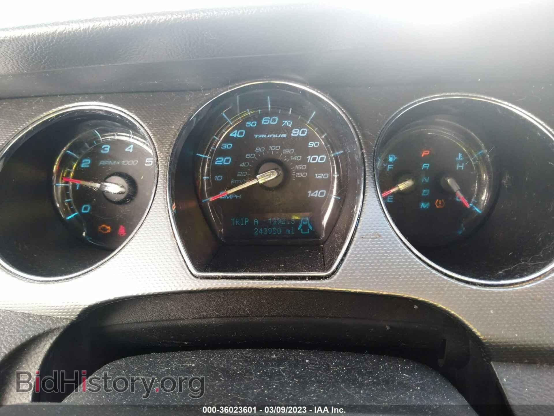 2010 FORD TAURUS - VIN: 1FAHP2EWXAG104081 - Фото 7
