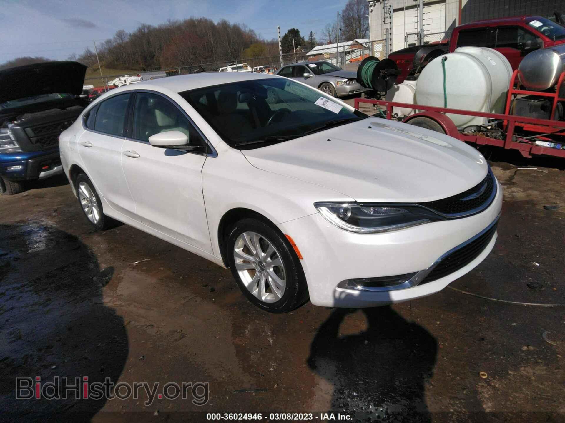 Фотография 1C3CCCAB2FN620127 - CHRYSLER 200 2015