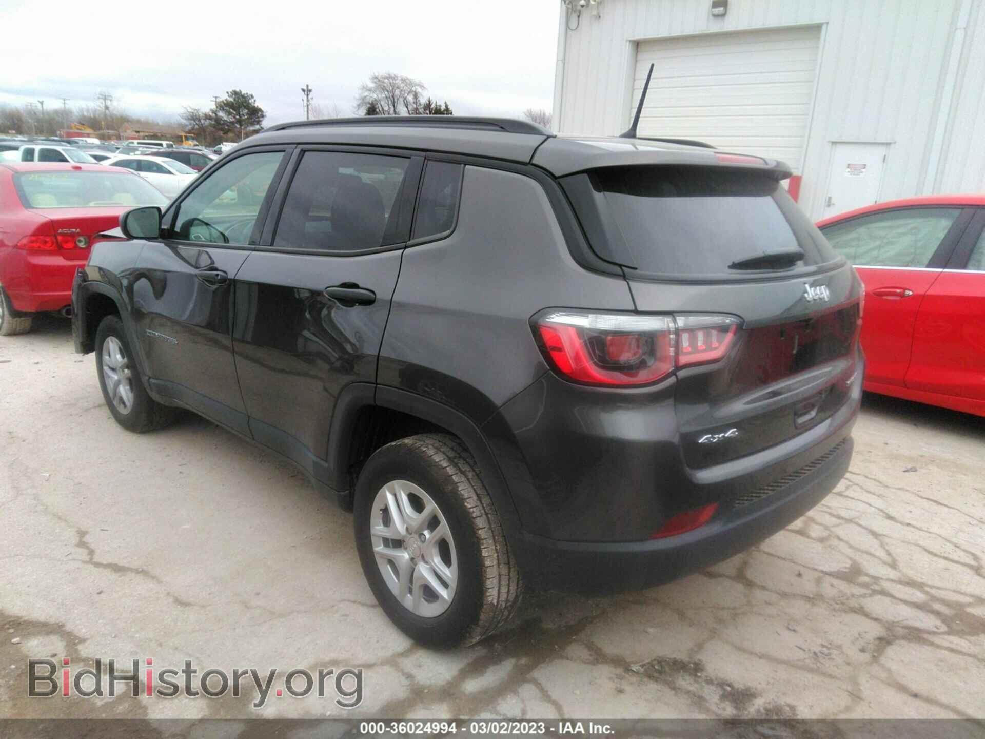 2018 JEEP COMPASS - VIN: 3C4NJDAB0JT177324 - Фото 3