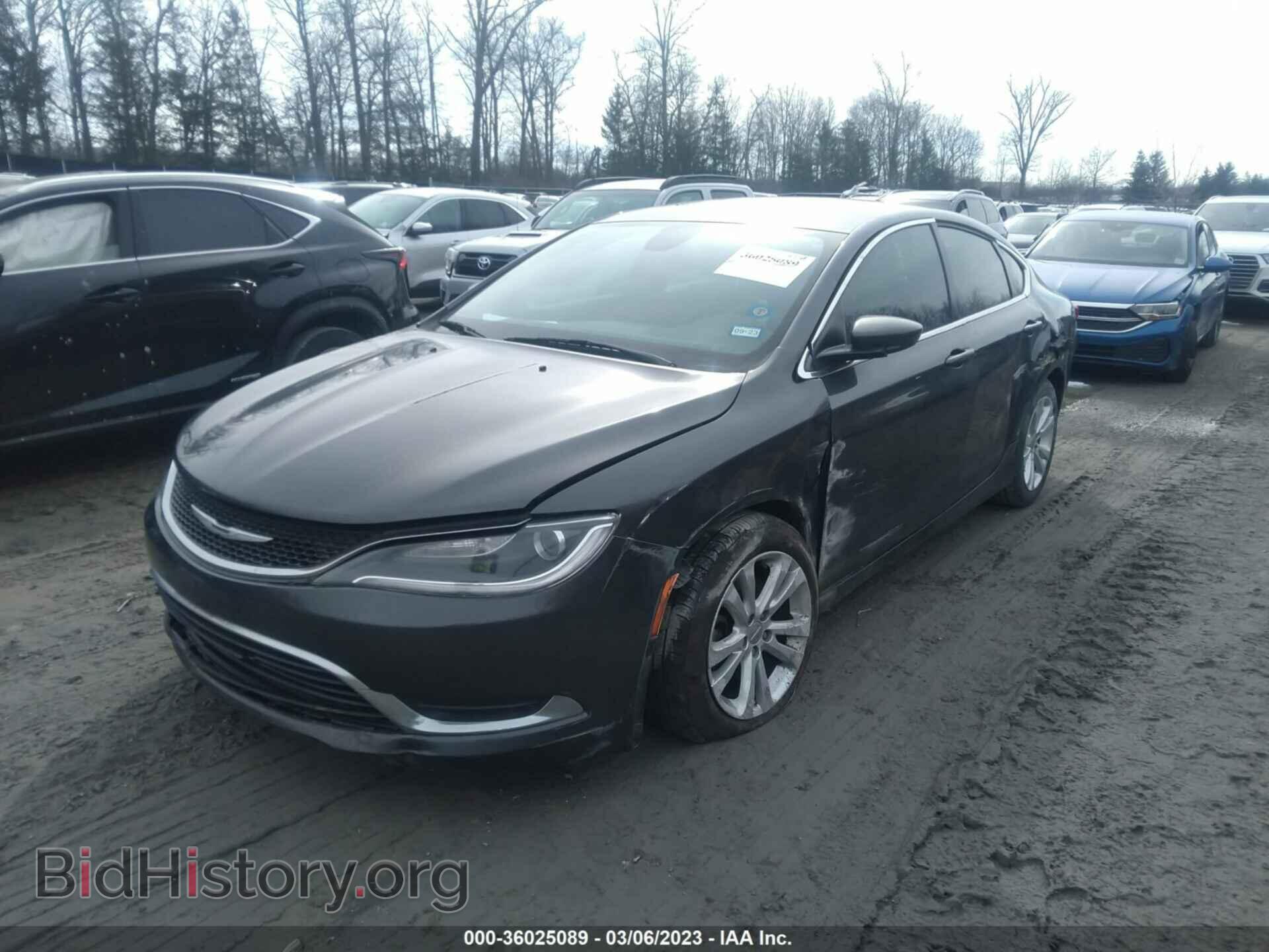 2015 CHRYSLER 200 - VIN: 1C3CCCAB8FN706400 - Фото 2
