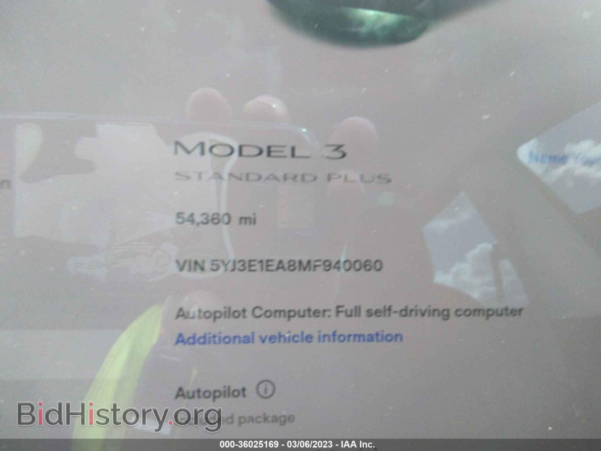 2021 TESLA MODEL 3 - VIN: 5YJ3E1EA8MF940060 - Photo 7
