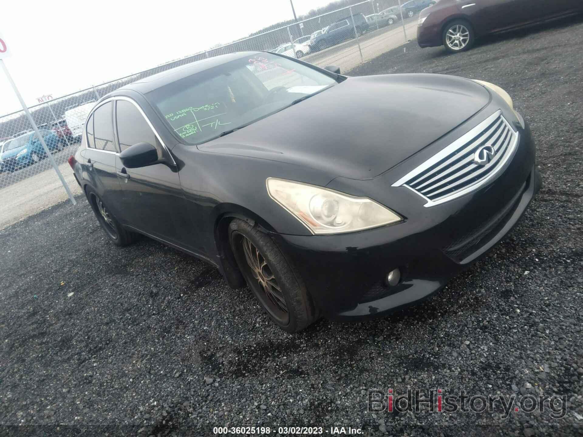 Photo JN1CV6AP8DM716000 - INFINITI G37 SEDAN 2013