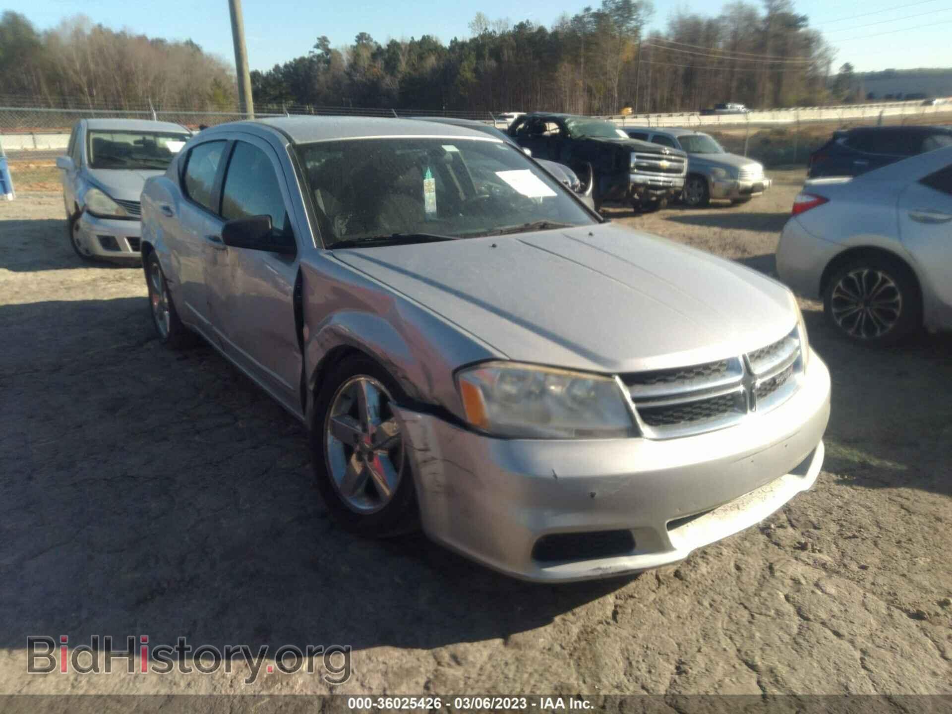 Photo 1C3CDZAB4CN322285 - DODGE AVENGER 2012