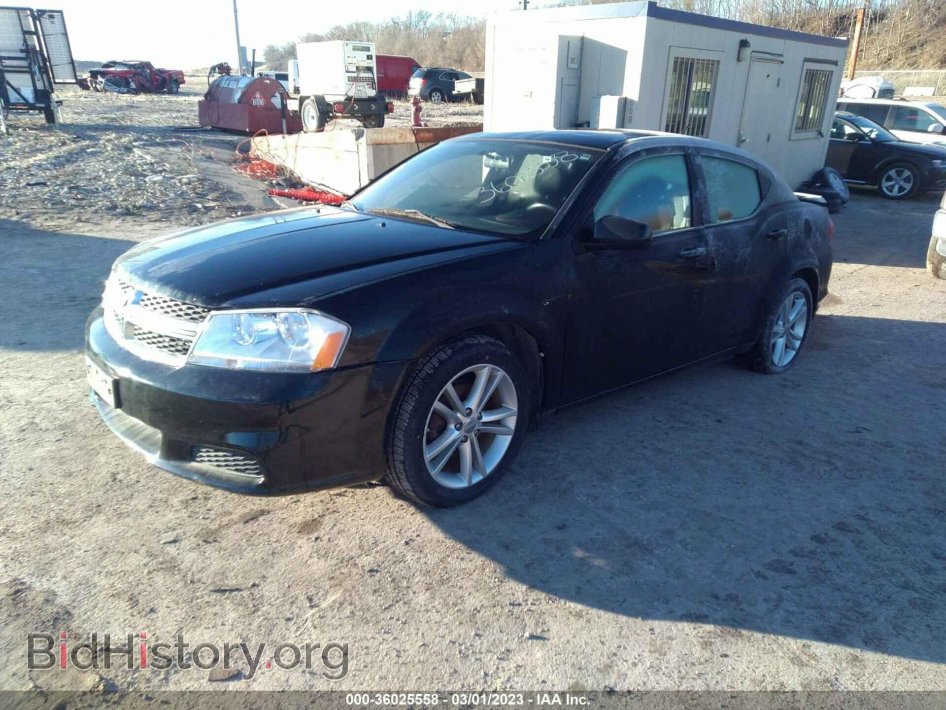 2011 DODGE AVENGER - VIN: 1B3BD1FG1BN552072 - Фото 2