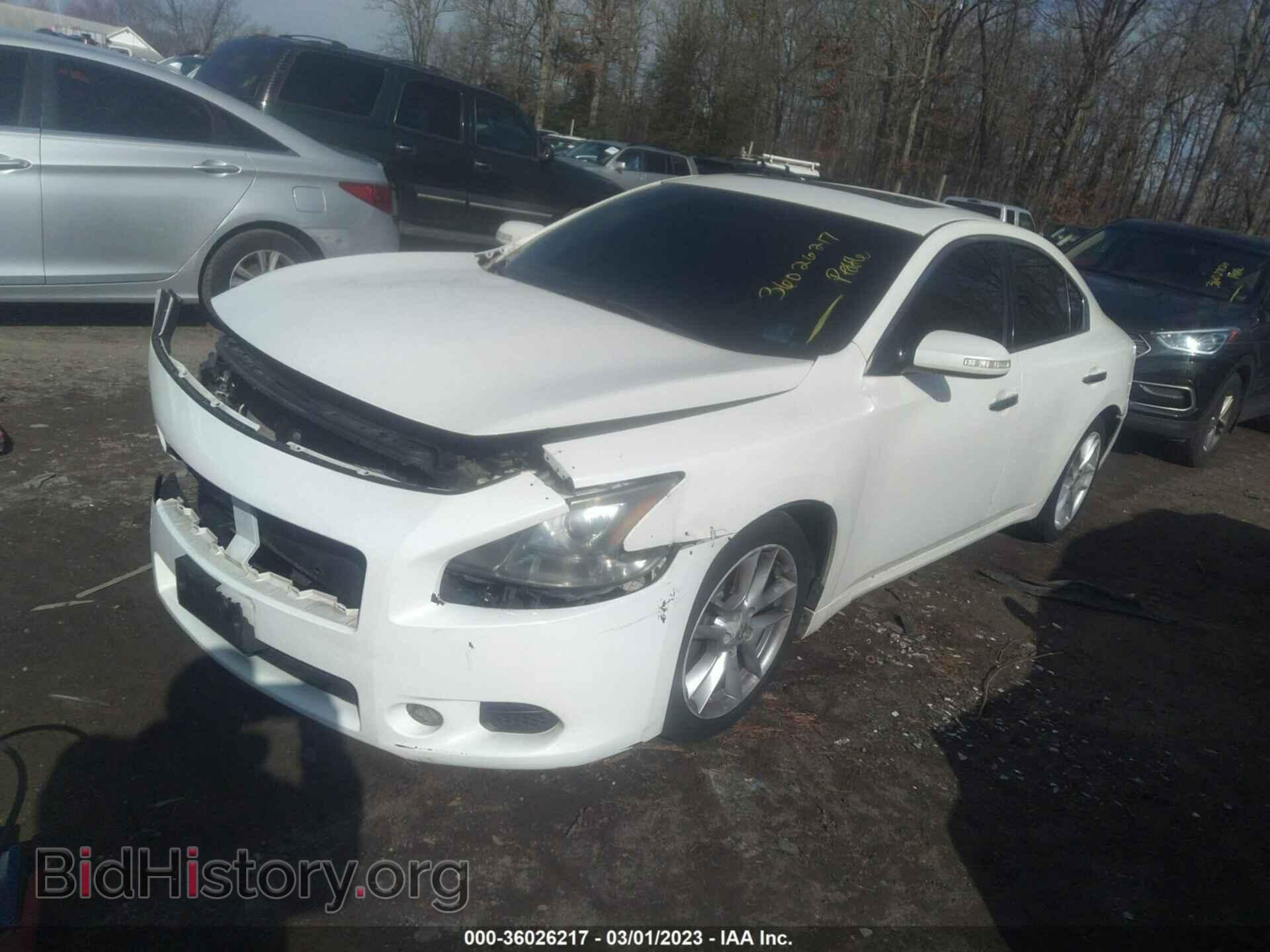 2011 NISSAN MAXIMA - VIN: 1N4AA5AP5BC856220 - Фото 2