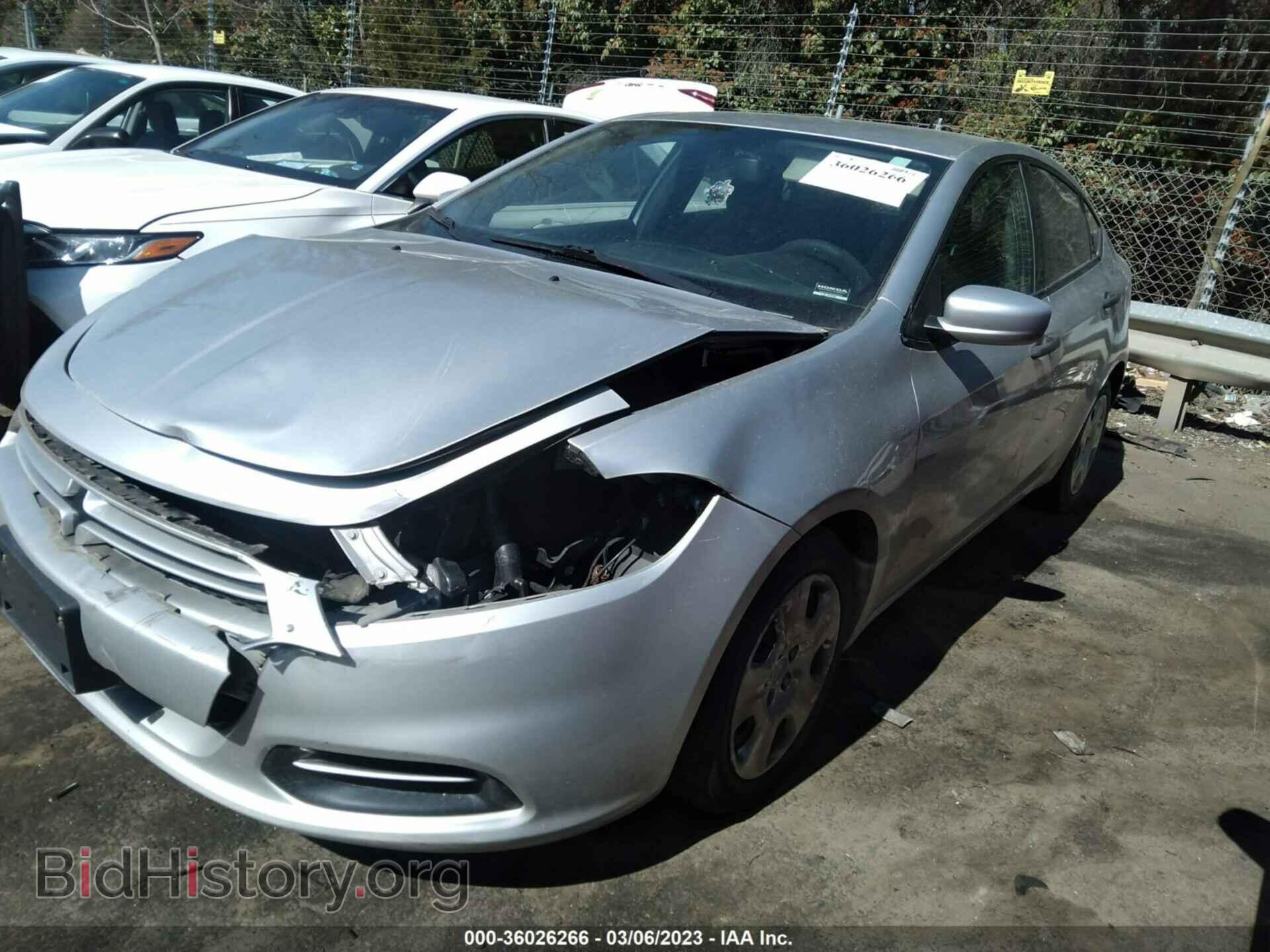 2013 DODGE DART - VIN: 1C3CDFAAXDD287653 - Photo 2
