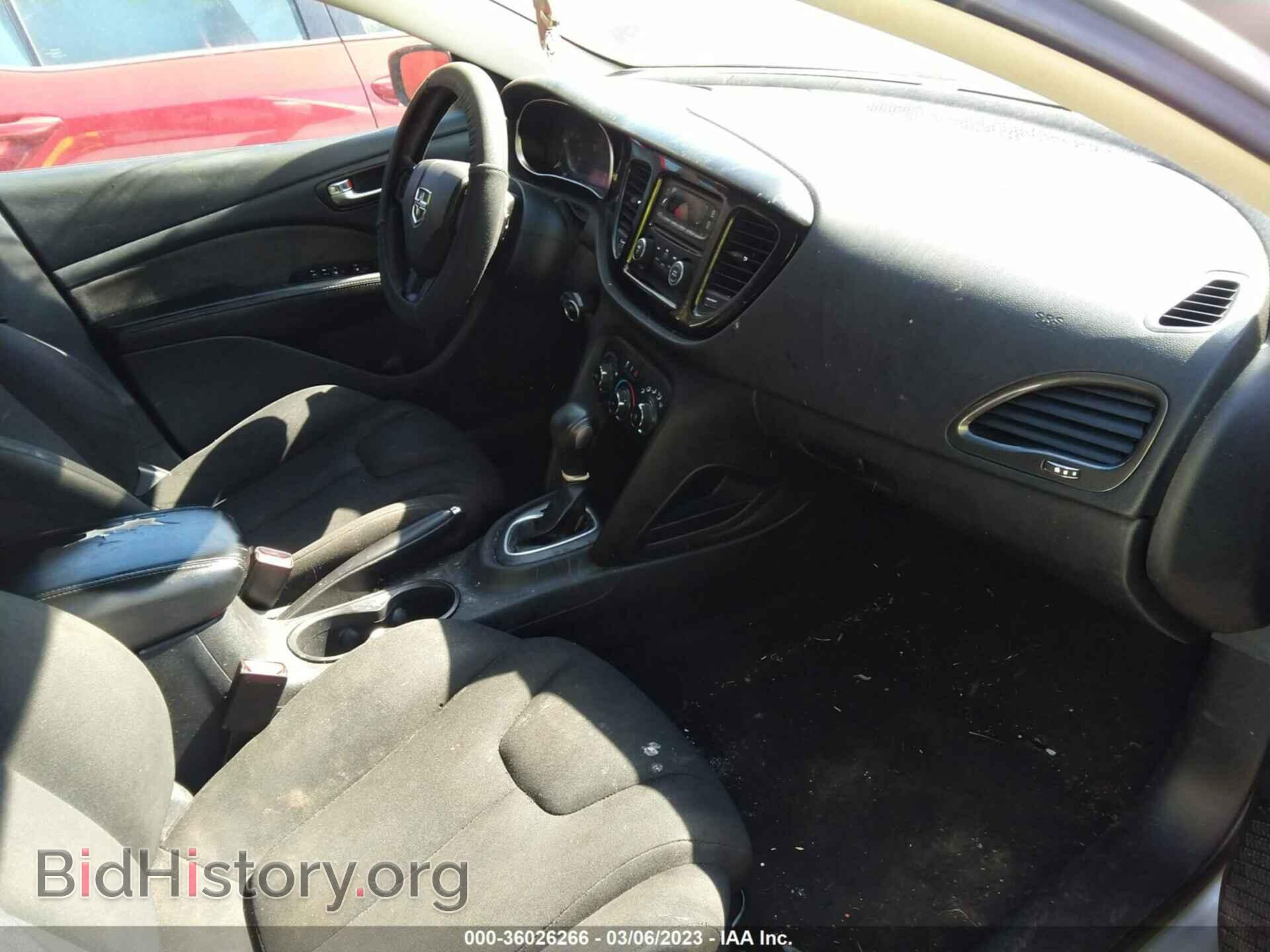 2013 DODGE DART - VIN: 1C3CDFAAXDD287653 - Photo 5