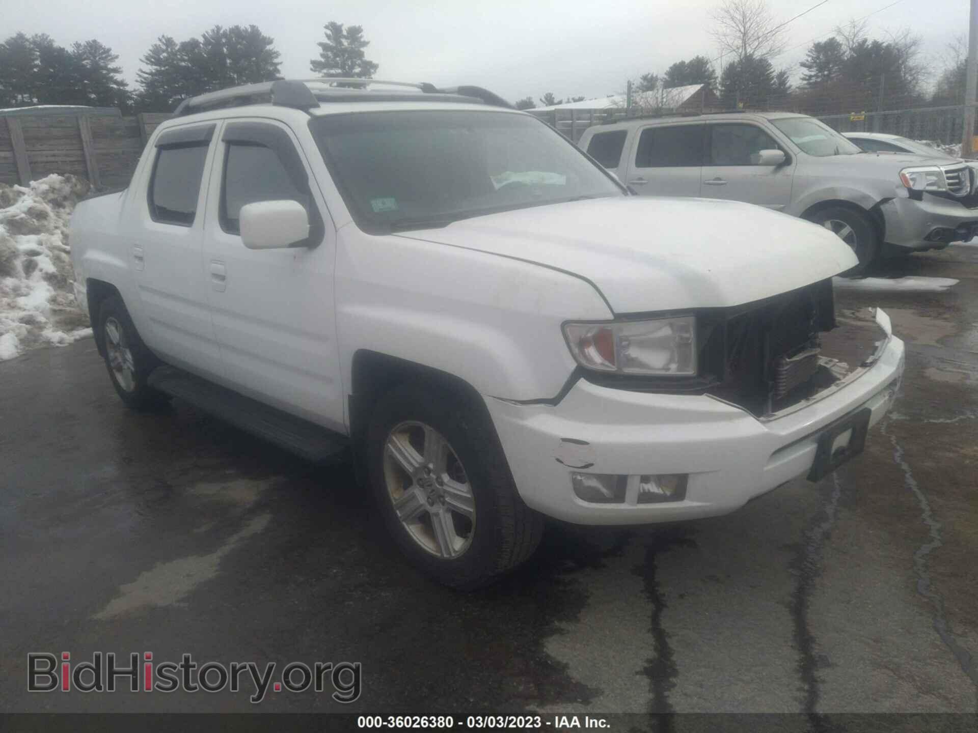 Photo 5FPYK1F57BB005276 - HONDA RIDGELINE 2011