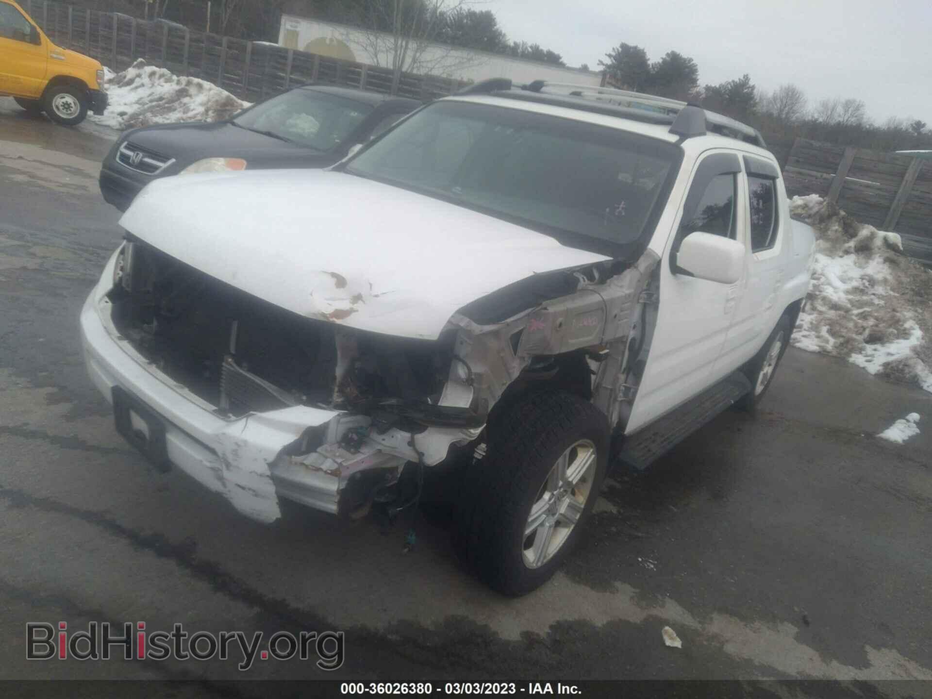 2011 HONDA RIDGELINE - VIN: 5FPYK1F57BB005276 - Фото 2