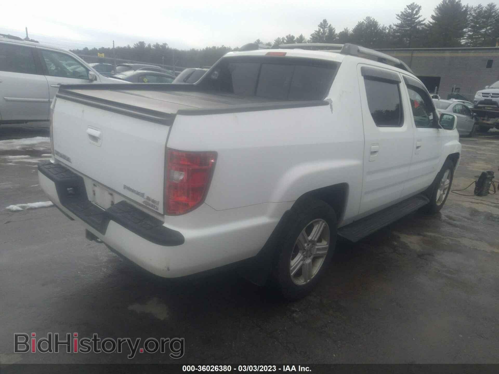 2011 HONDA RIDGELINE - VIN: 5FPYK1F57BB005276 - Фото 4