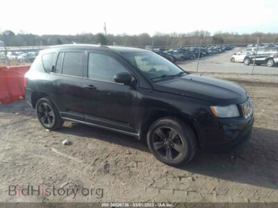 2012 Jeep COMPASS Latitude, black — VIN 1C4NJDEB2CD578733, IAAI