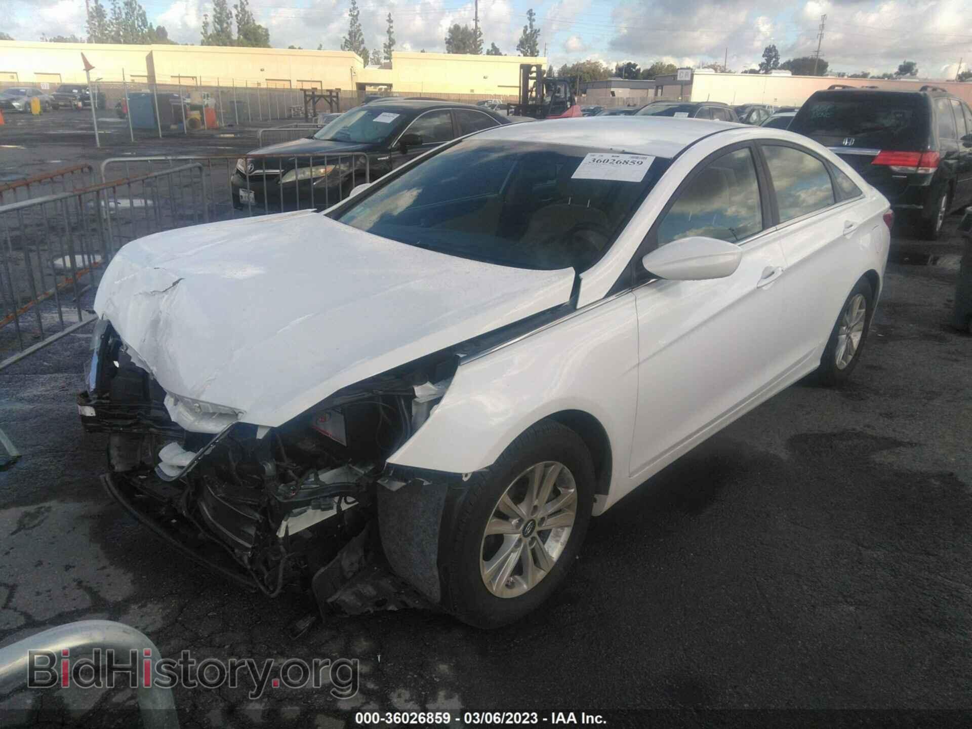 2012 HYUNDAI SONATA - VIN: 5NPEB4AC4CH440584 - Фото 2