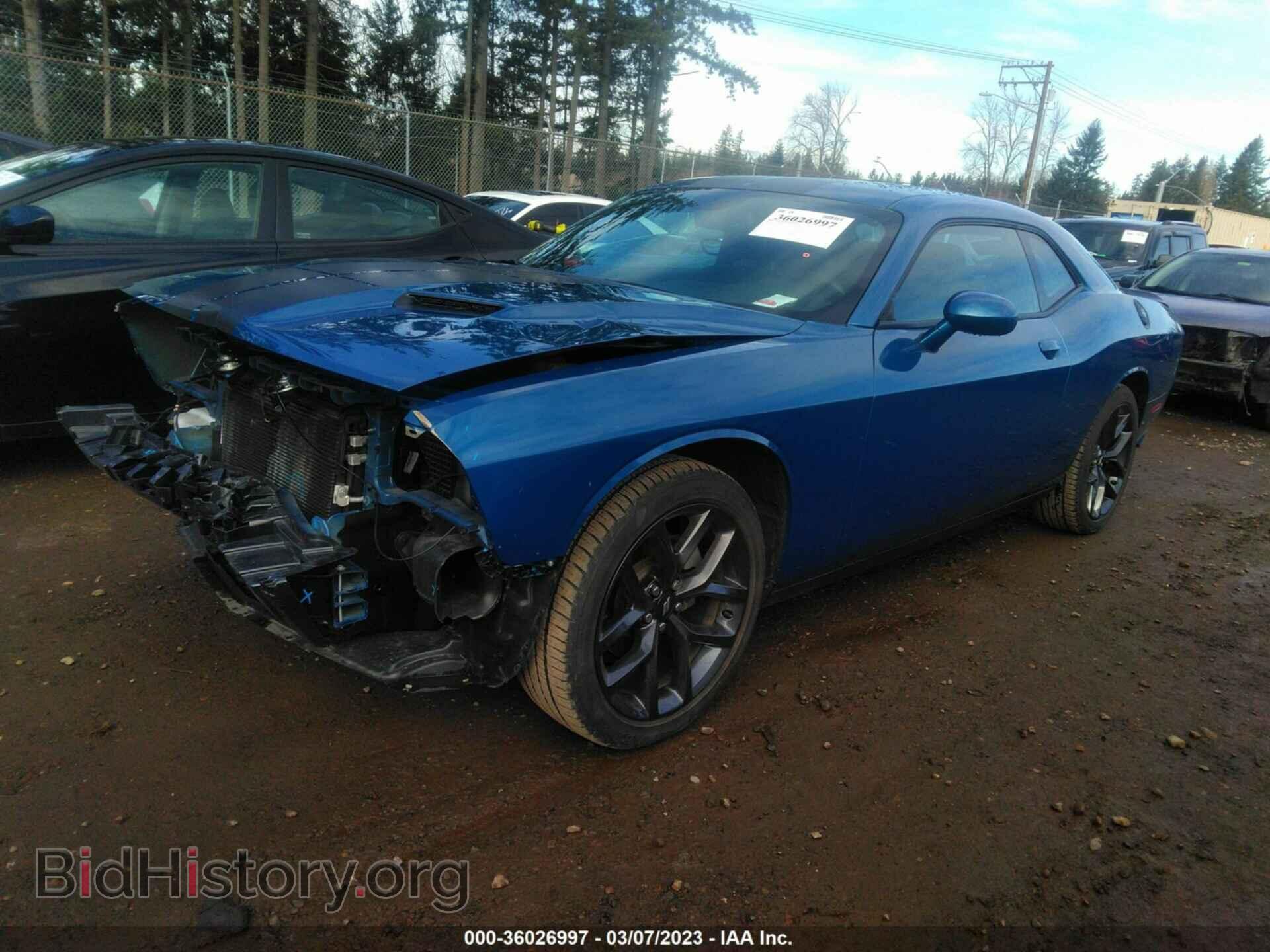 2021 DODGE CHALLENGER - VIN: 2C3CDZAG5MH607289 - Фото 2