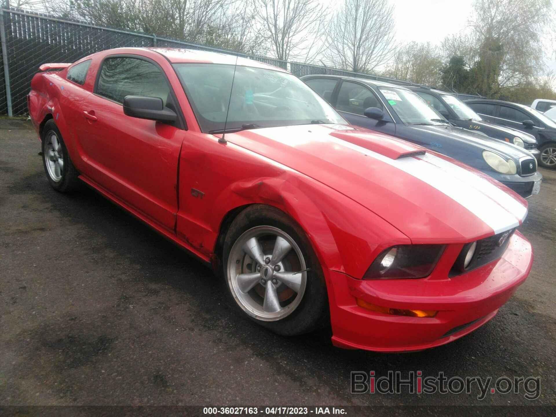 Photo 1ZVHT82H675208387 - FORD MUSTANG 2007