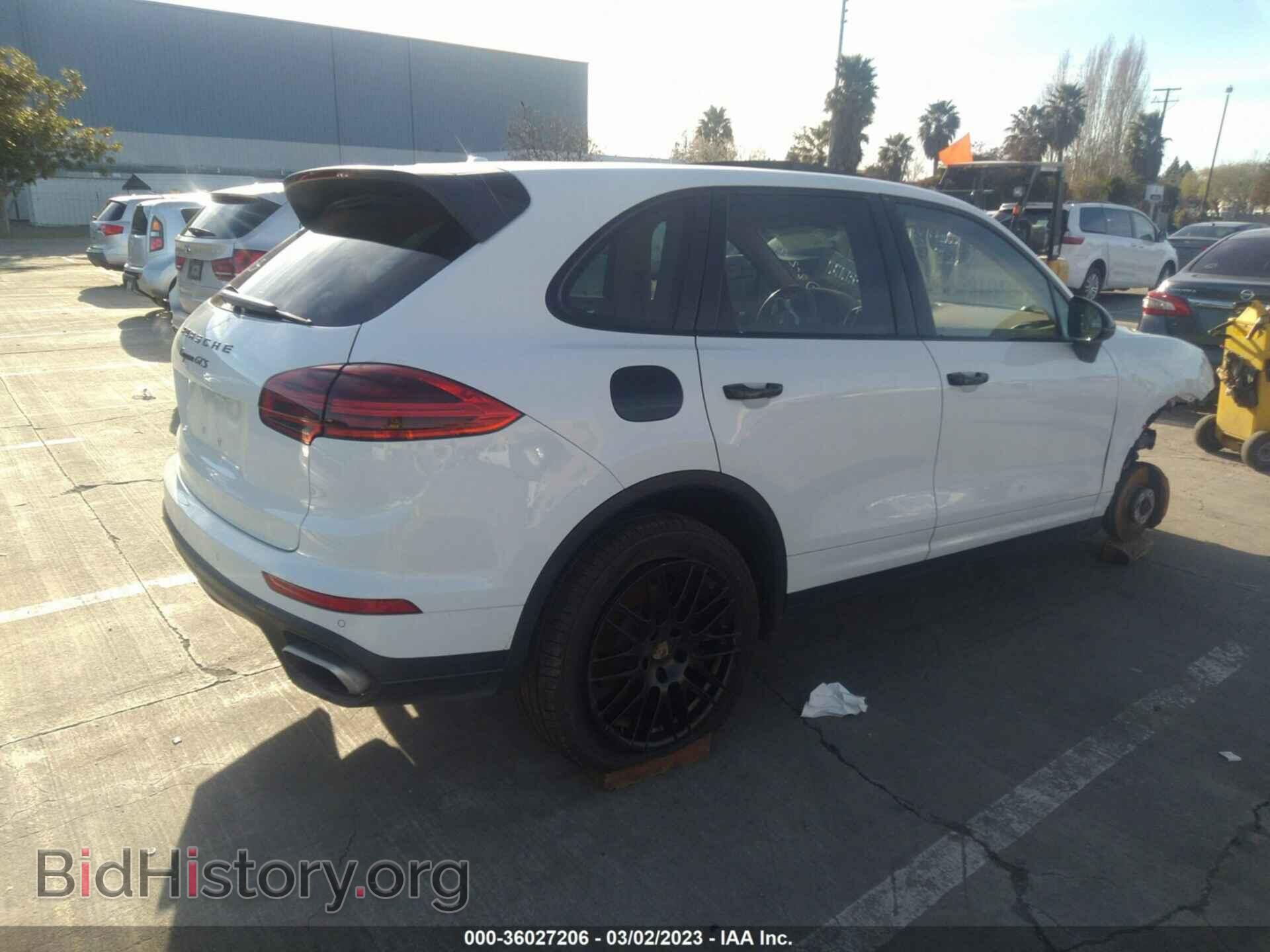 2016 PORSCHE CAYENNE - VIN: WP1AA2A25GLA10589 - Фото 4