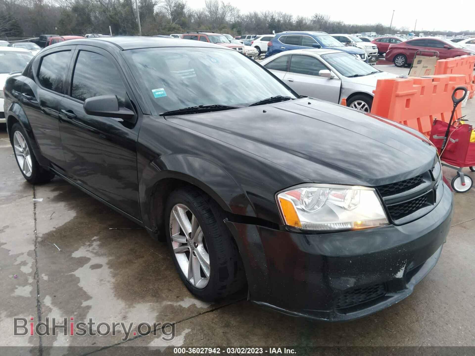 Фотография 1C3CDZAB4EN188686 - DODGE AVENGER 2014