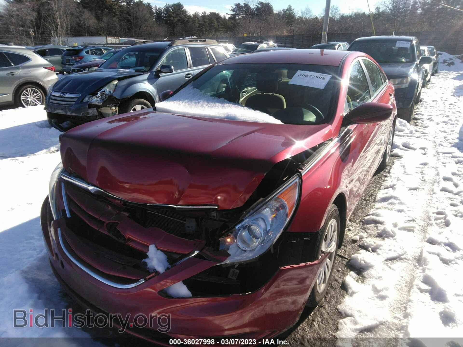 2012 HYUNDAI SONATA - VIN: 5NPEB4AC2CH413769 - Фото 2