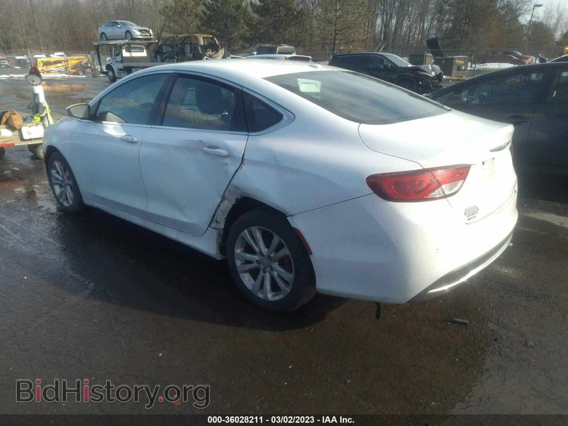 2015 CHRYSLER 200 - VIN: 1C3CCCABXFN608372 - Фото 3