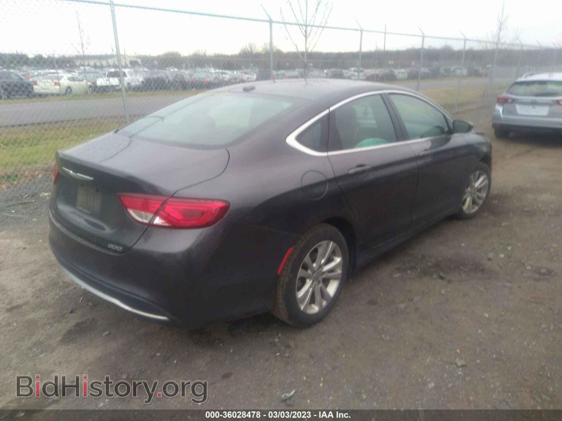 2015 CHRYSLER 200 - VIN: 1C3CCCAB2FN595519 - Фото 4