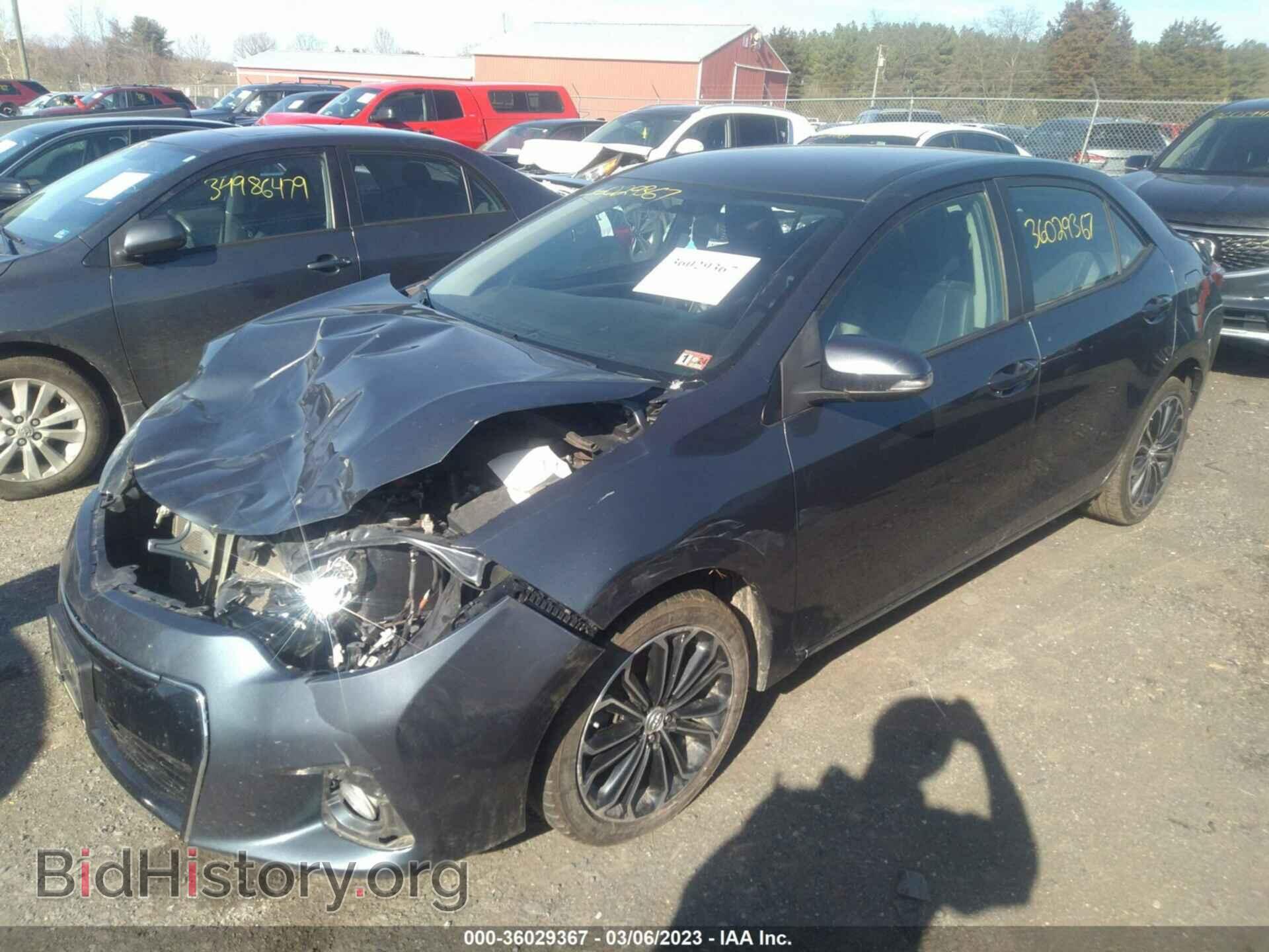 2015 TOYOTA COROLLA - VIN: 2T1BURHEXFC303335 - Фото 2