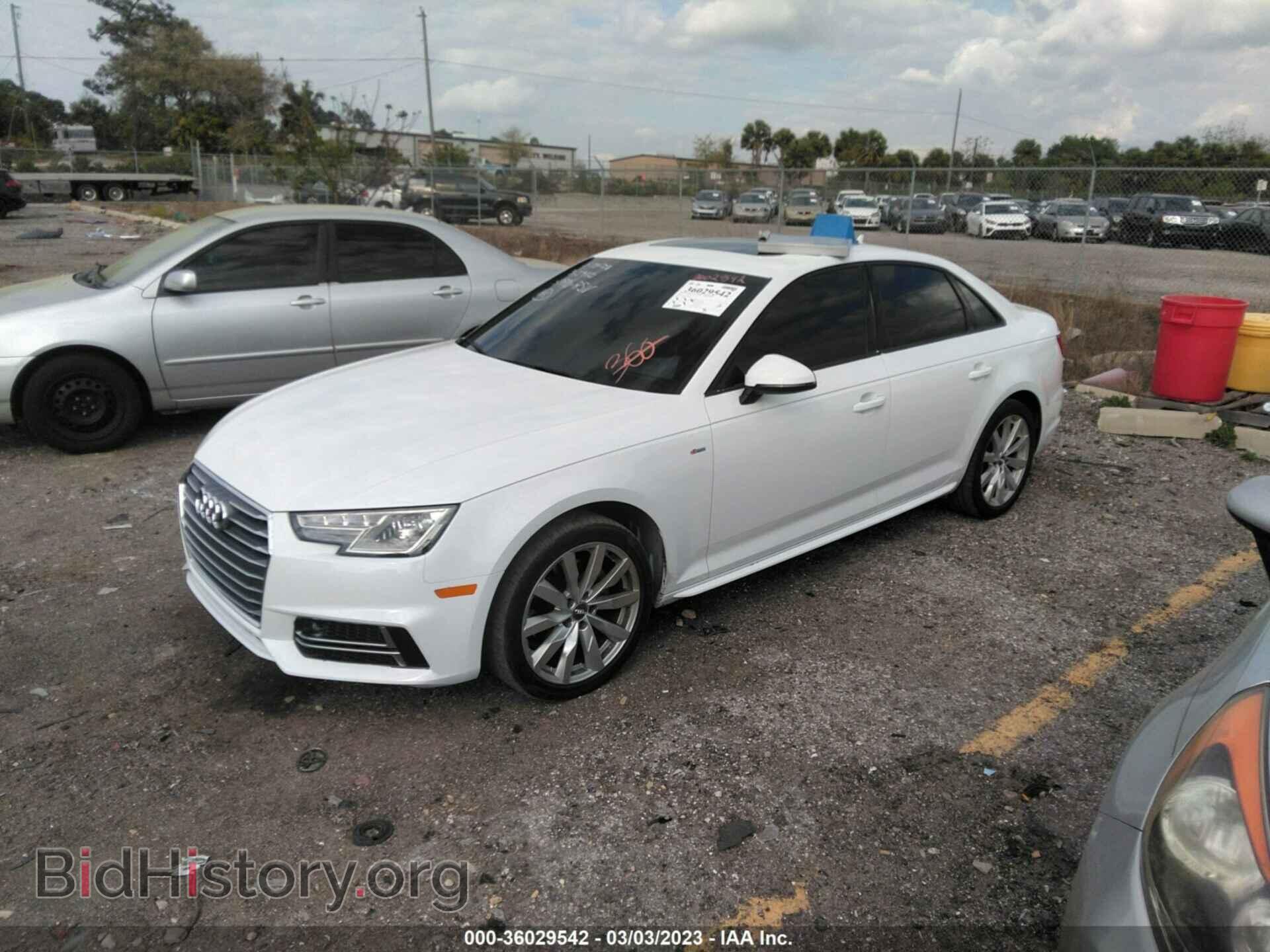 2018 AUDI A4 - VIN: WAUKMAF49JA226172 - Фото 2