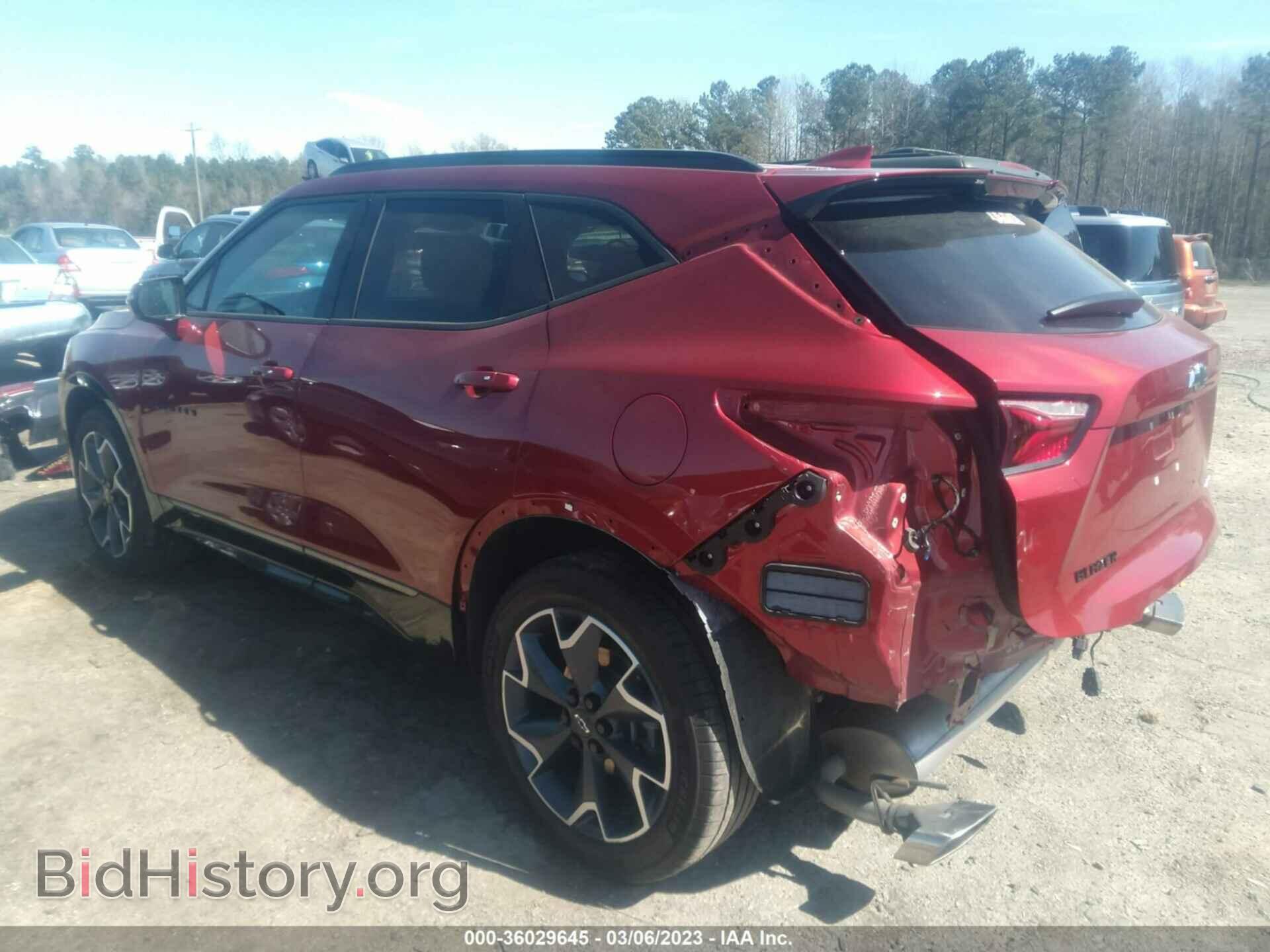 2021 CHEVROLET BLAZER - VIN: 3GNKBERS5MS535805 - Фото 3