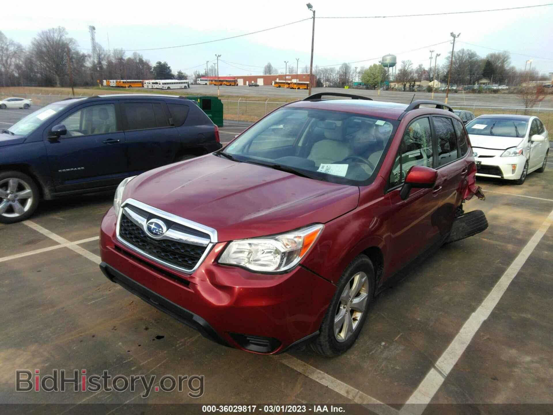 2014 SUBARU FORESTER - VIN: JF2SJAEC8EH403247 - Фото 2