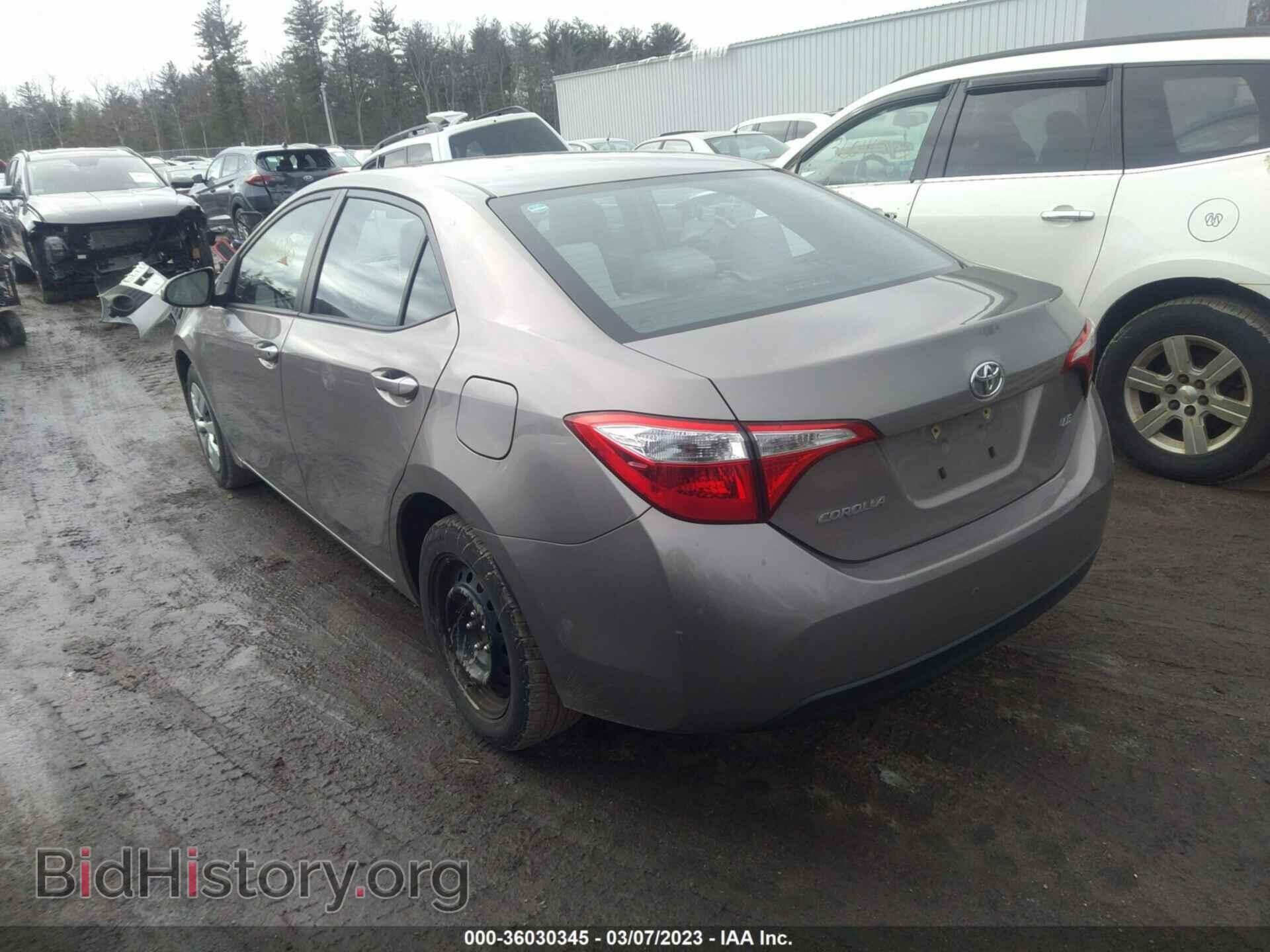 2015 TOYOTA COROLLA - VIN: 2T1BURHE8FC259092 - Фото 3