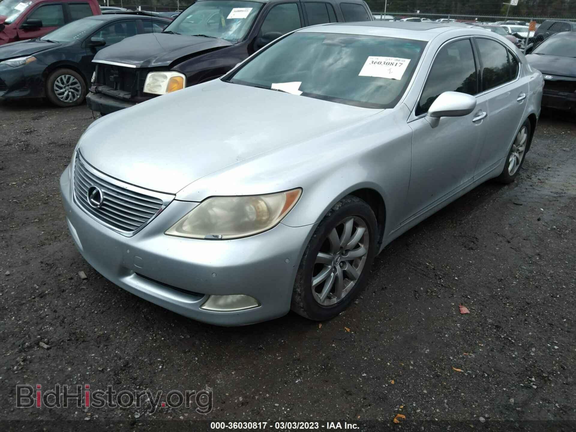 2007 LEXUS LS 460 - VIN: JTHBL46F775020129 - Фото 2