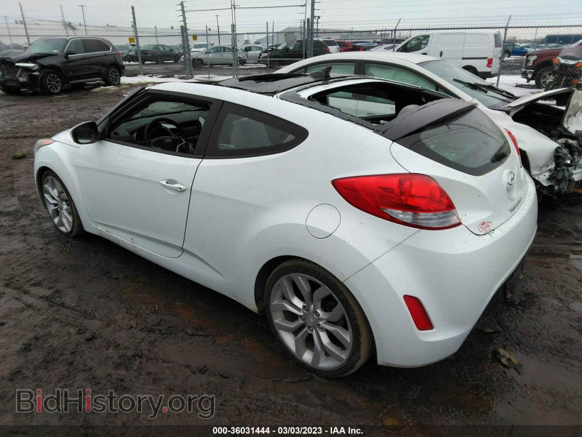 2012 HYUNDAI VELOSTER - VIN: KMHTC6AD8CU073036 - Фото 3