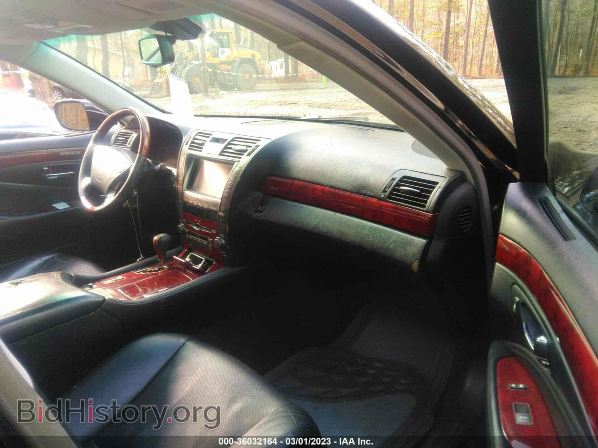 2007 LEXUS LS 460 - VIN: JTHBL46F175009630 - Фото 5