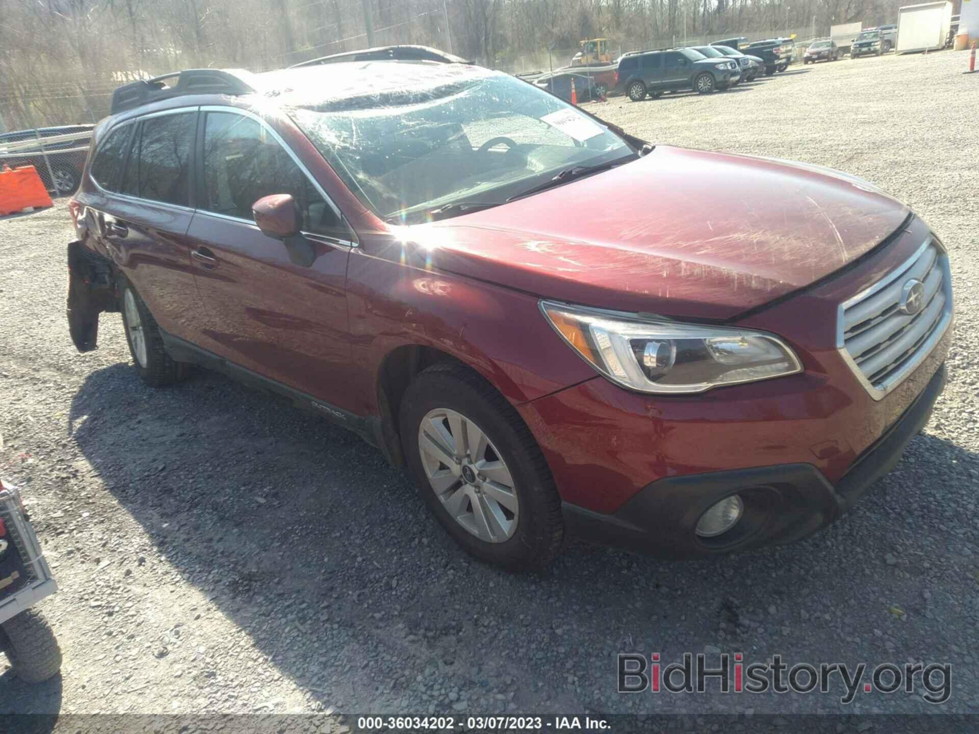 Photo 4S4BSAEC5G3262709 - SUBARU OUTBACK 2016