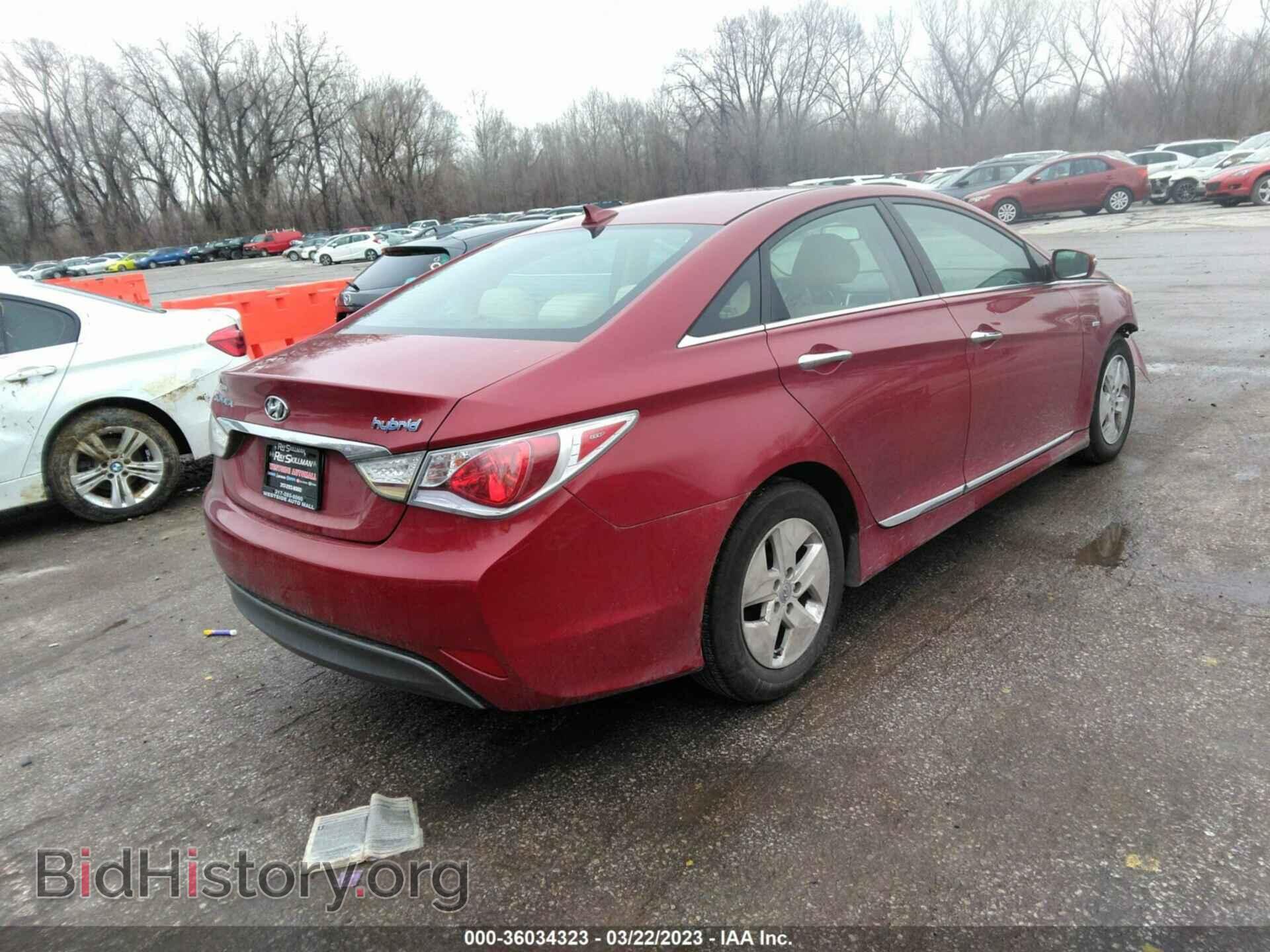 2012 HYUNDAI SONATA - VIN: KMHEC4A45CA038100 - Фото 4