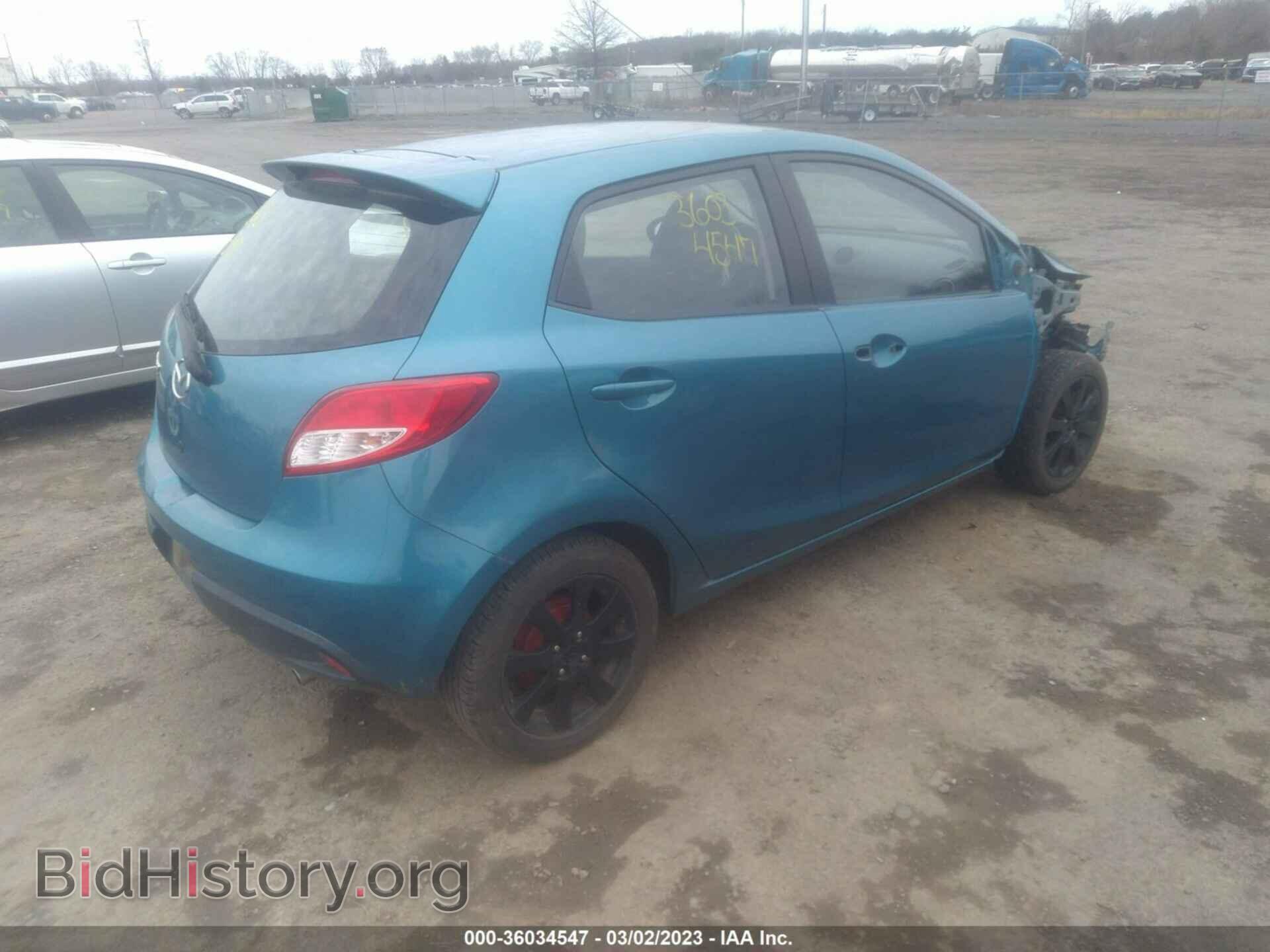 2012 MAZDA MAZDA2 - VIN: JM1DE1LZ4C0146991 - Фото 4