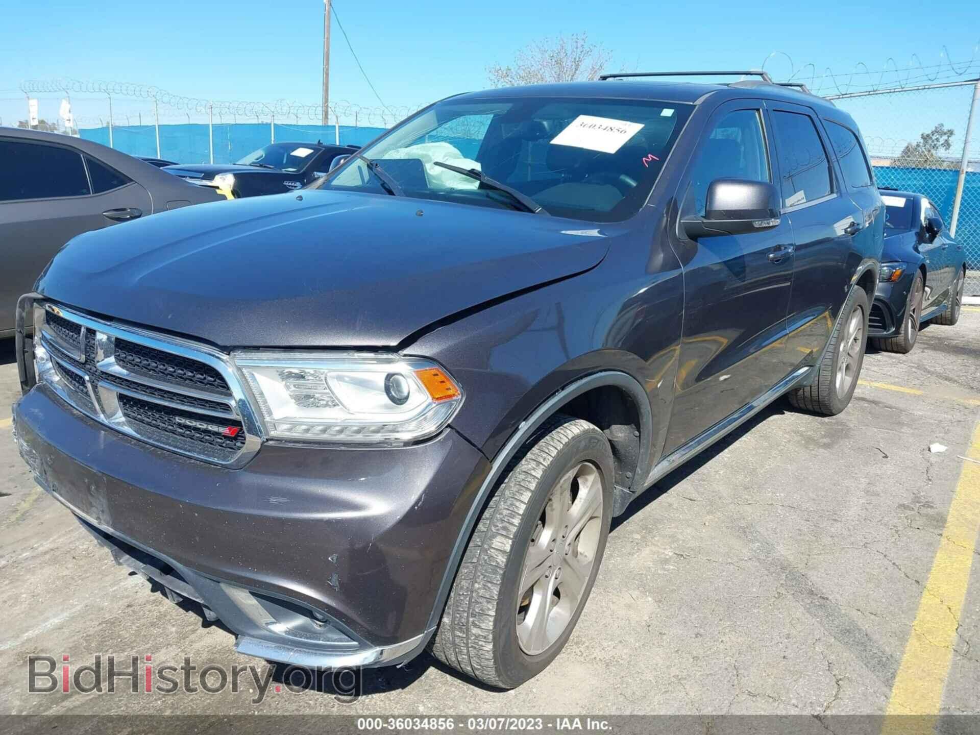 2014 DODGE DURANGO - VIN: 1C4RDJDGXEC455887 - Photo 2