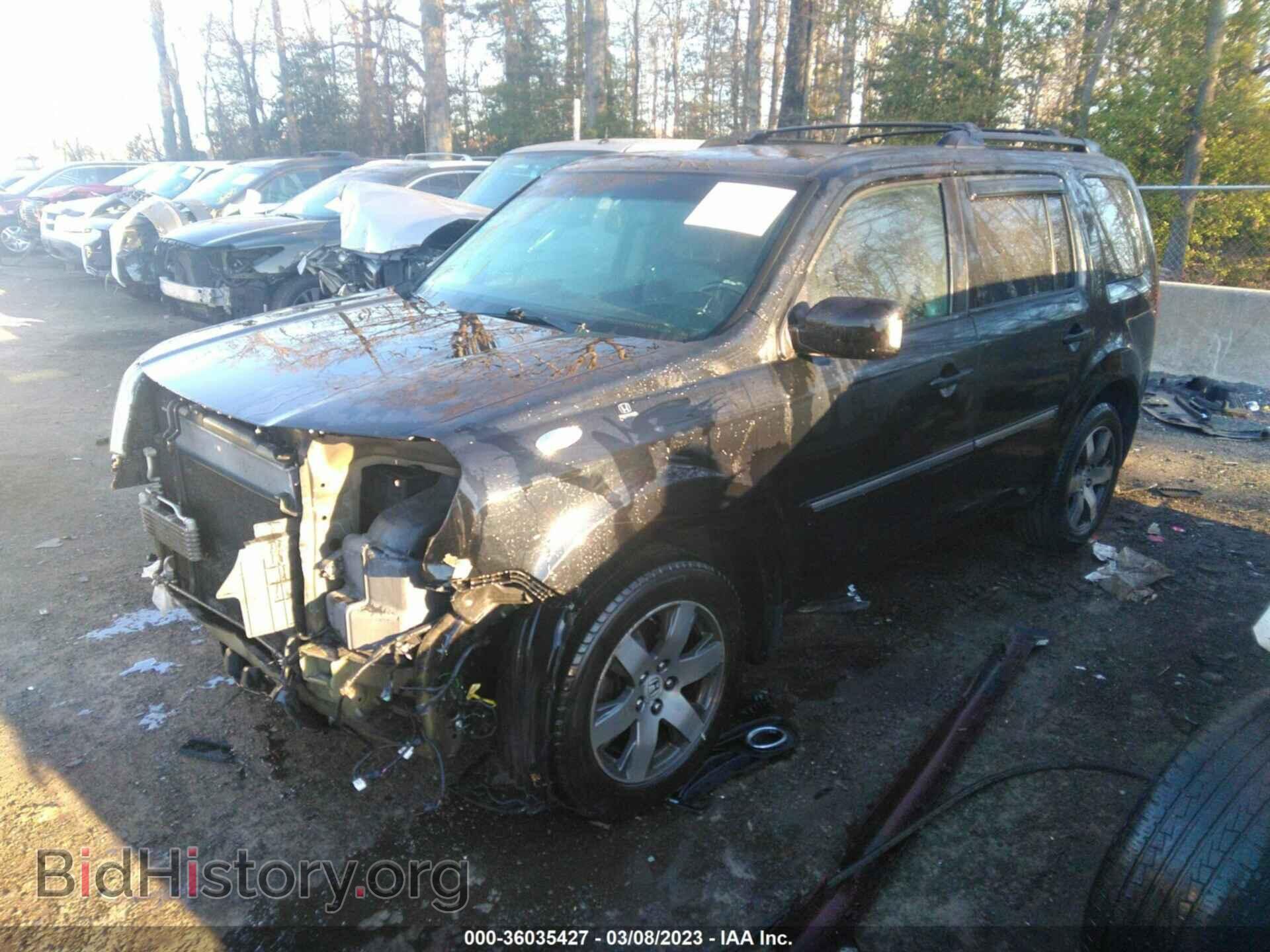 2012 HONDA PILOT - VIN: 5FNYF4H90CB066856 - Фото 2