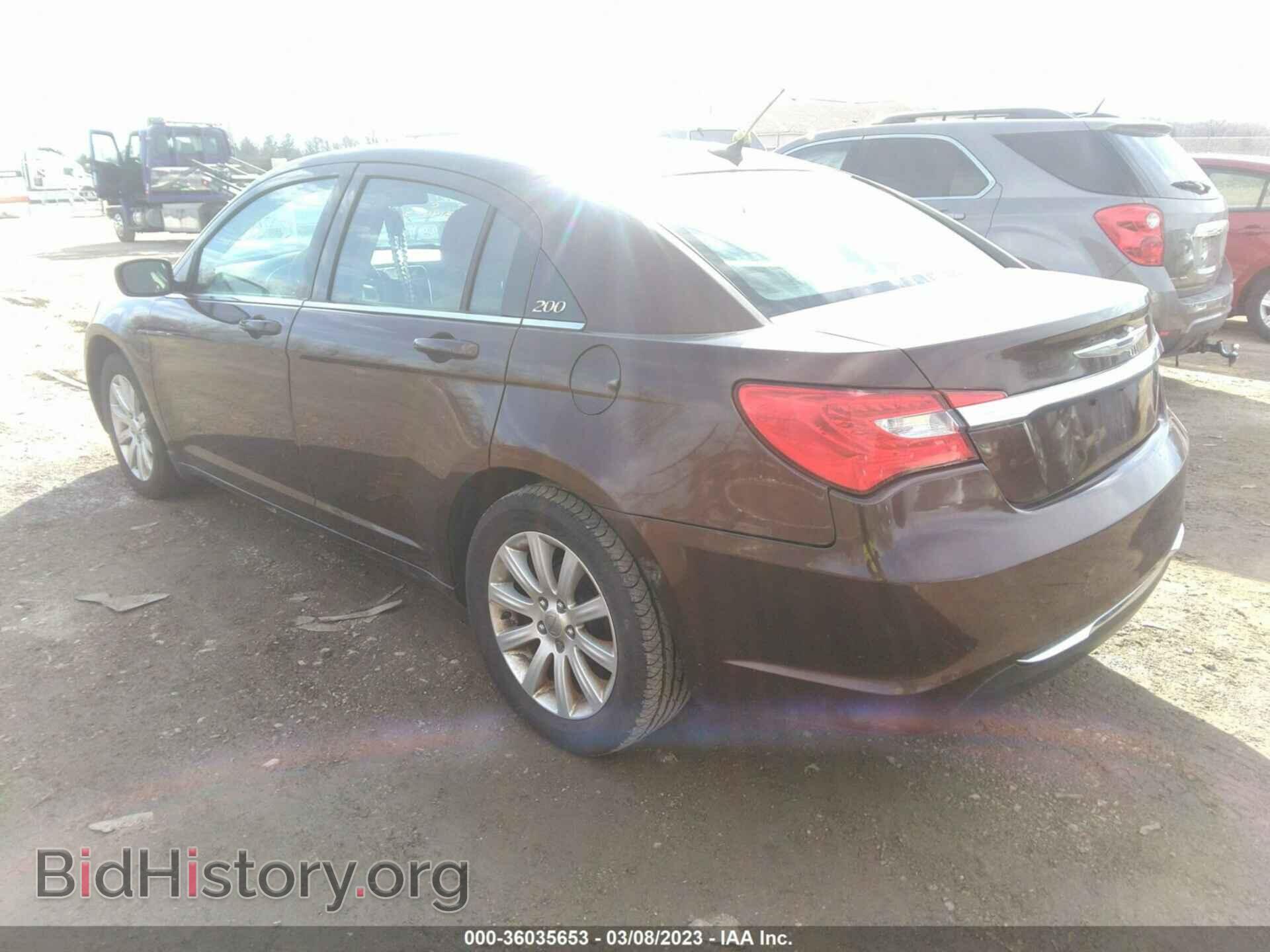 2013 CHRYSLER 200 - VIN: 1C3CCBBB7DN545432 - Фото 3