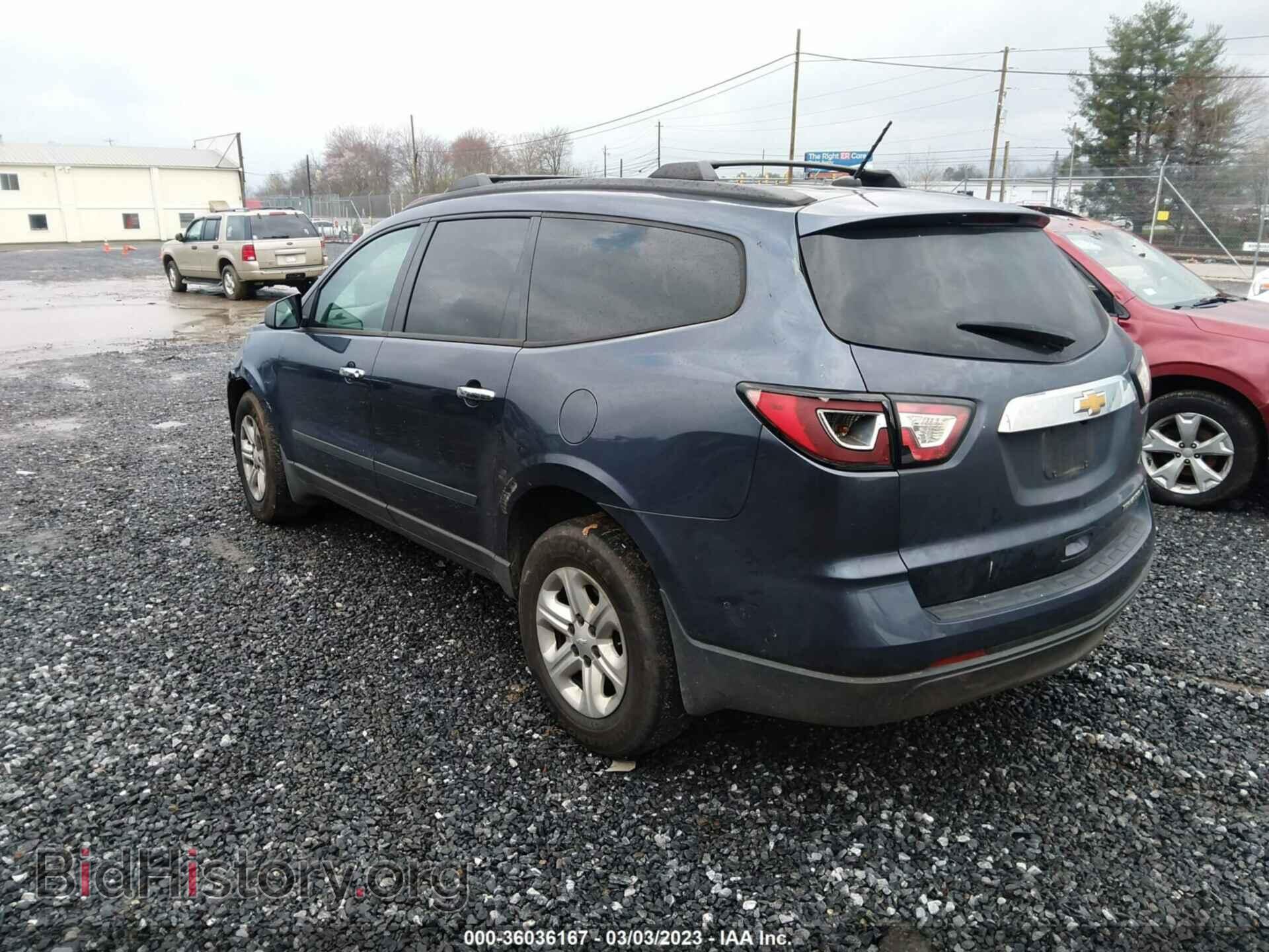 2013 CHEVROLET TRAVERSE - VIN: 1GNKRFKD3DJ200122 - Фото 3